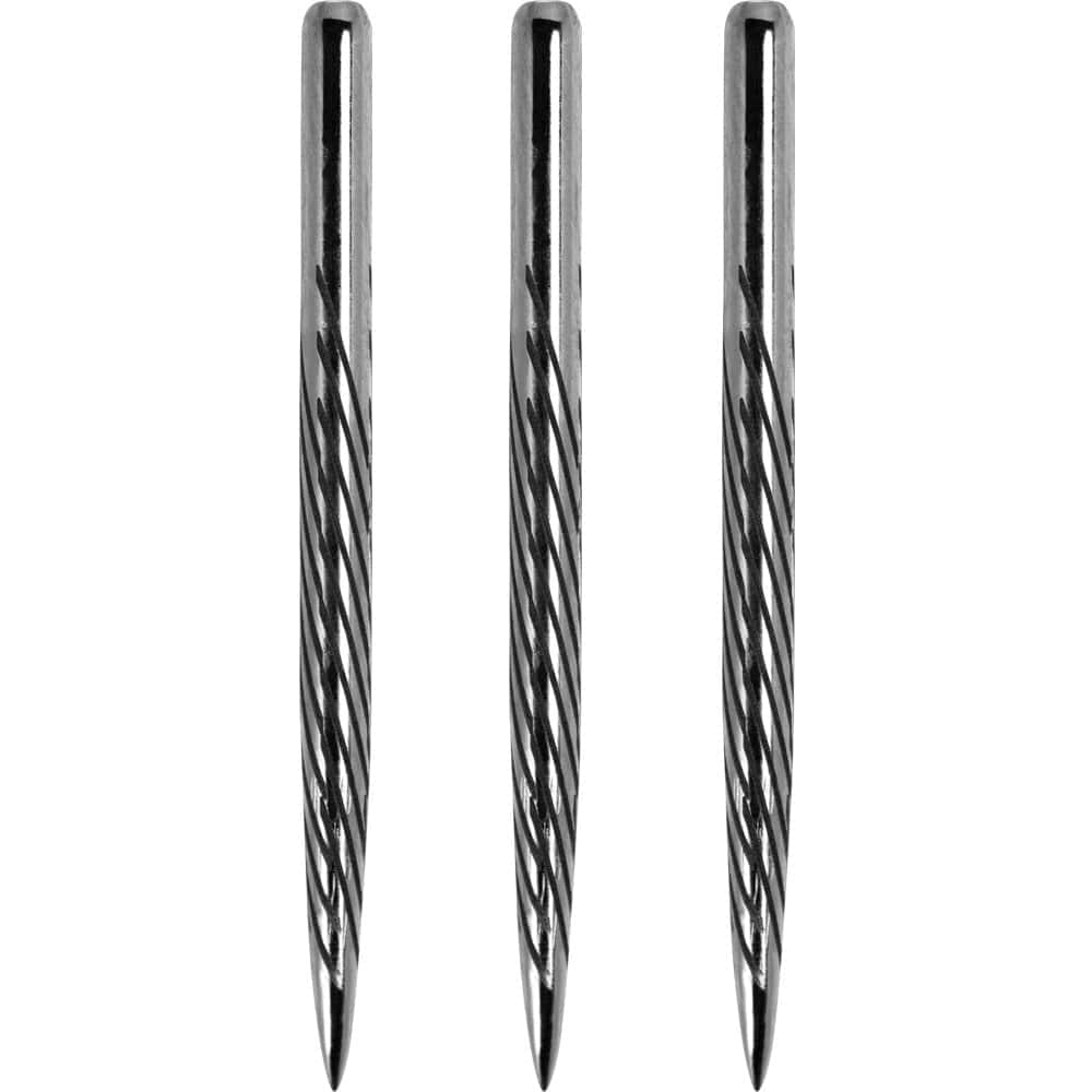 One80 Aztec Dart Points - Style C - Silver - Spiral - Image 3