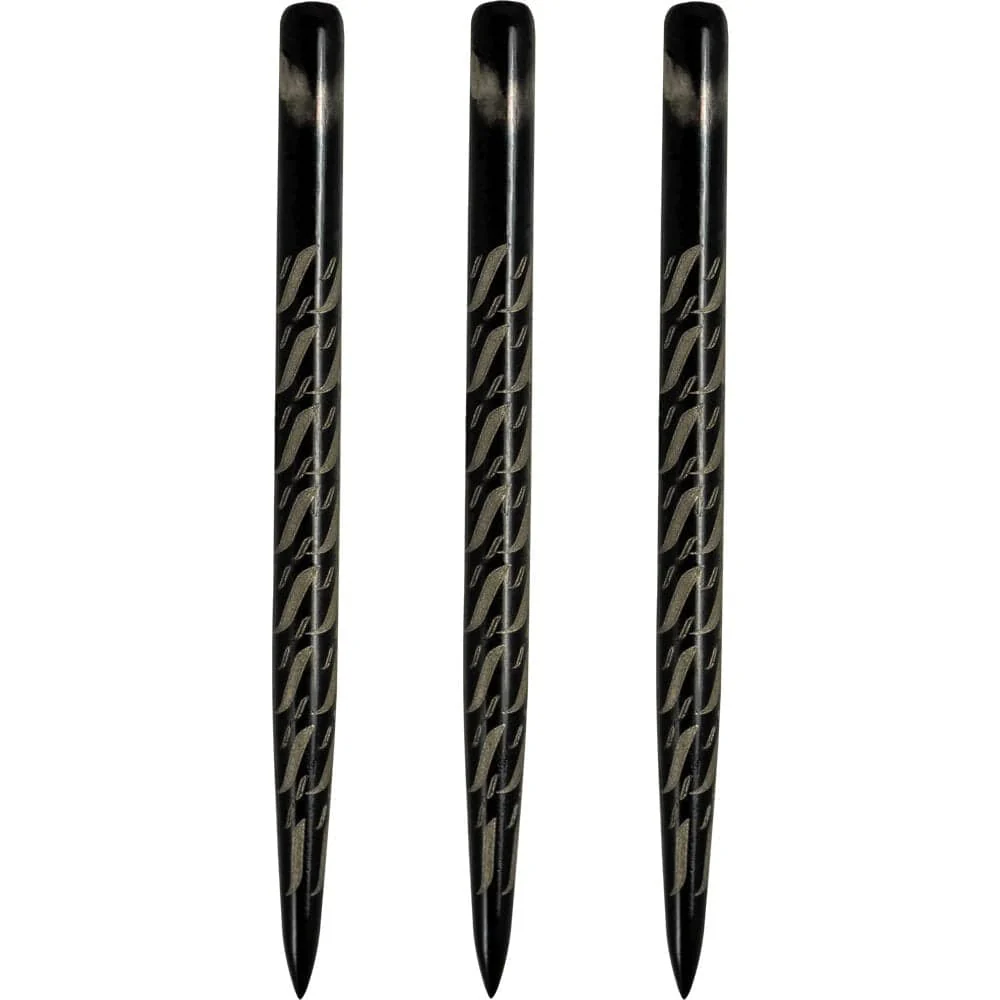 One80 Aztec Dart Points - Style D - Black - Swirl - Image 3