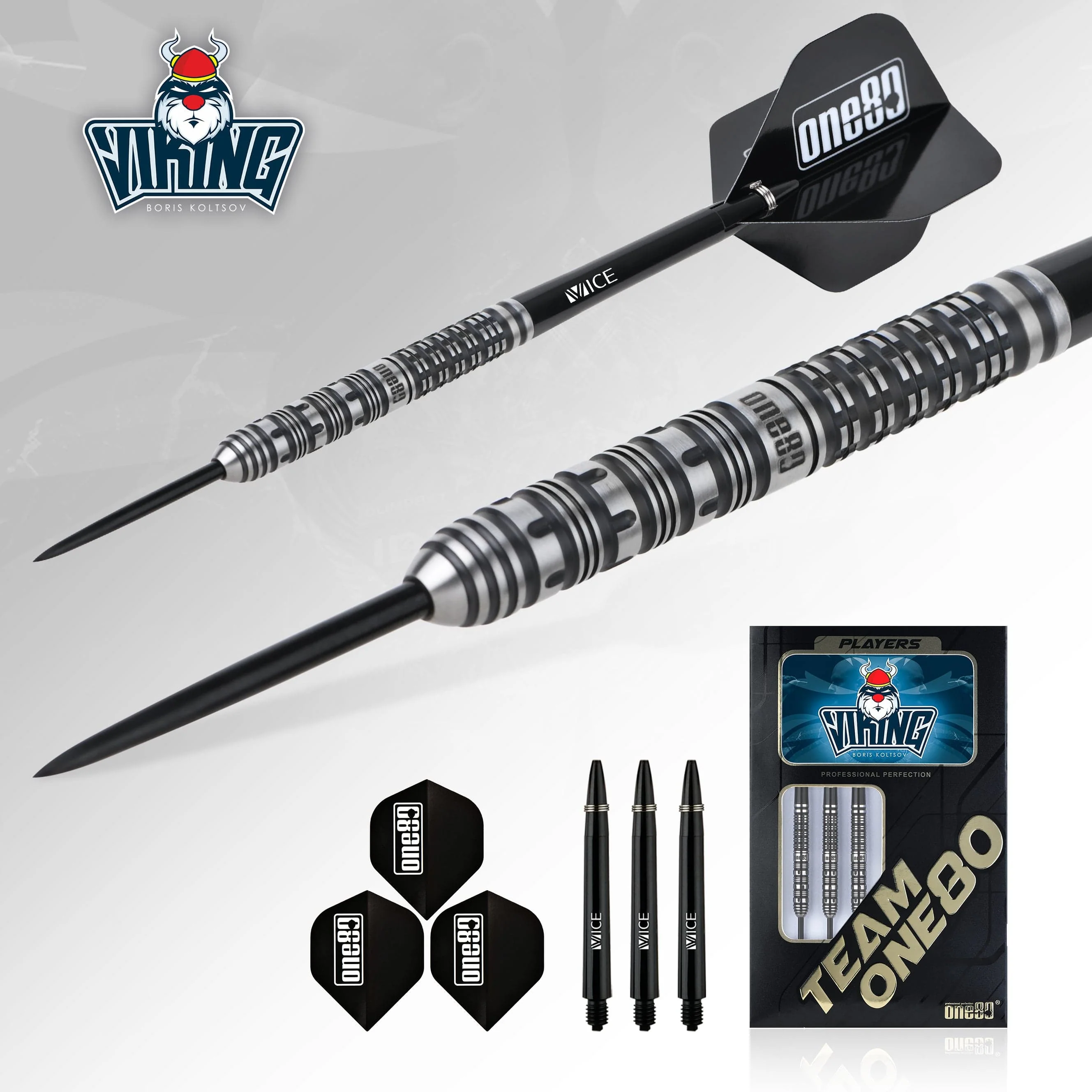 One80 Boris Koltsov Darts - Steel Tip - 90% Tungsten - Image 3
