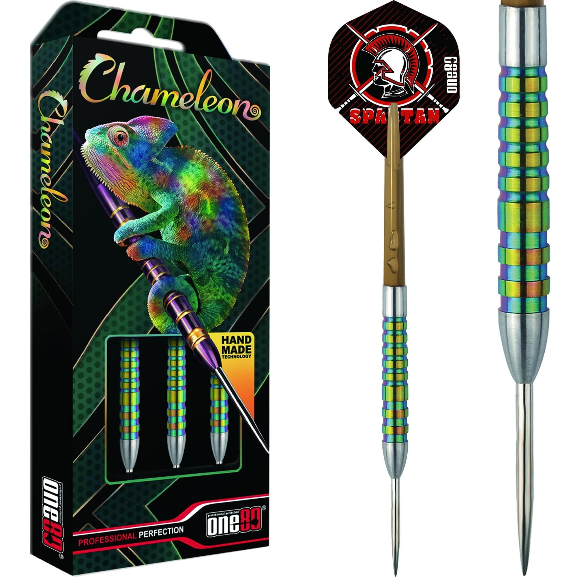 One80 Chameleon Darts - Steel Tip - Sapphire