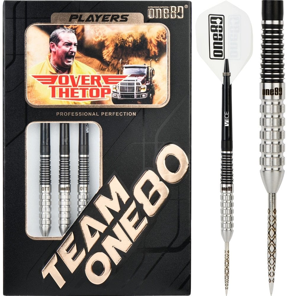 One80 Dean Winstanley Darts - Steel Tip - Over The Top - 24g