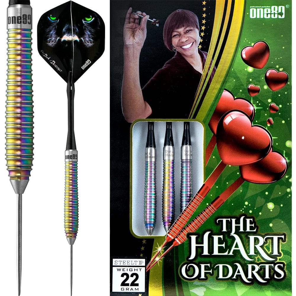 One80 Deta Hedman R2 Darts - Steel Tip Tungsten - Revolution 2 - Image 2