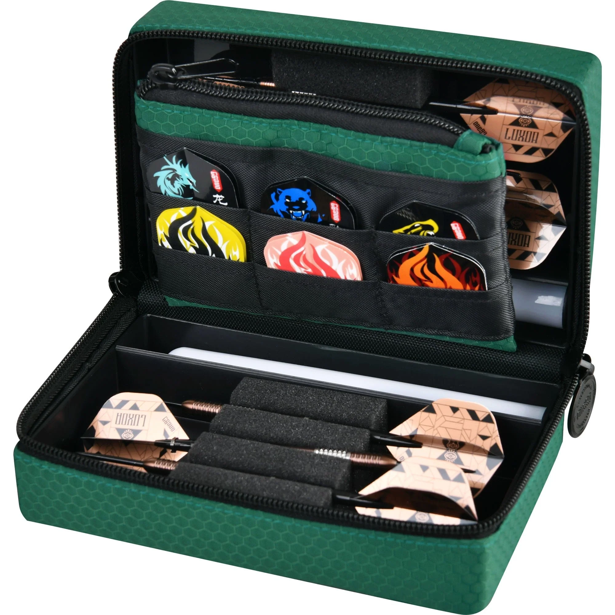 One80 Double D-Box Dart Case - Strong & Solid - Image 11