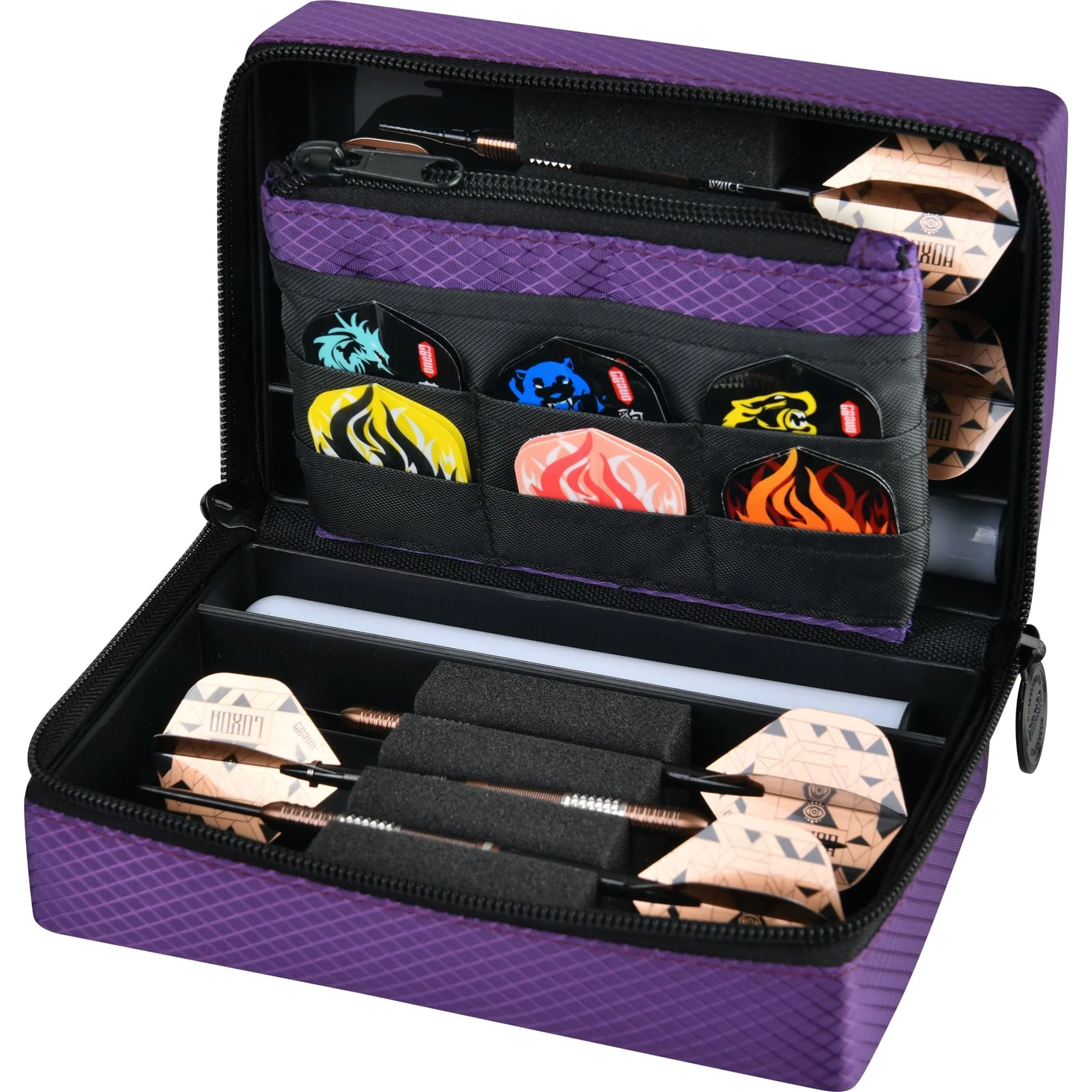 One80 Double D-Box Dart Case - Strong & Solid - Image 13