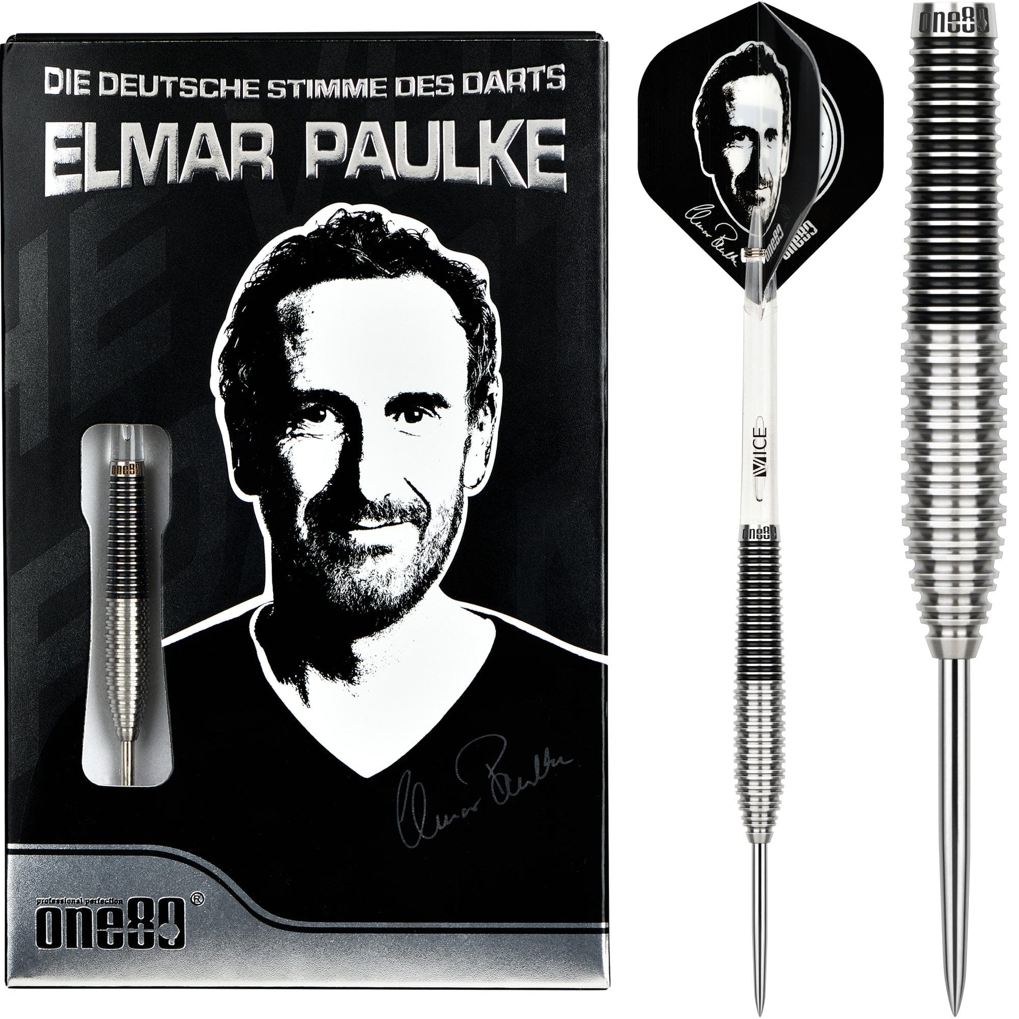 One80 Elmar Paulke Darts - Steel Tip - Signature - 23g