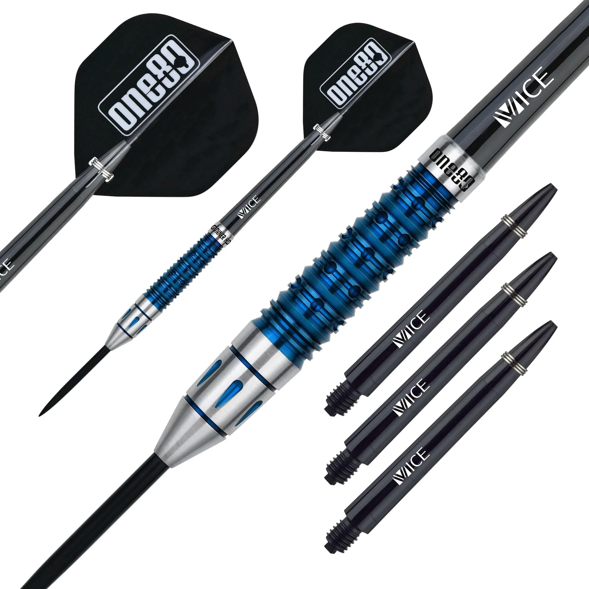 One80 Gunner Darts - Steel Tip - HD - Lourence Ilagan - Blue - Image 2