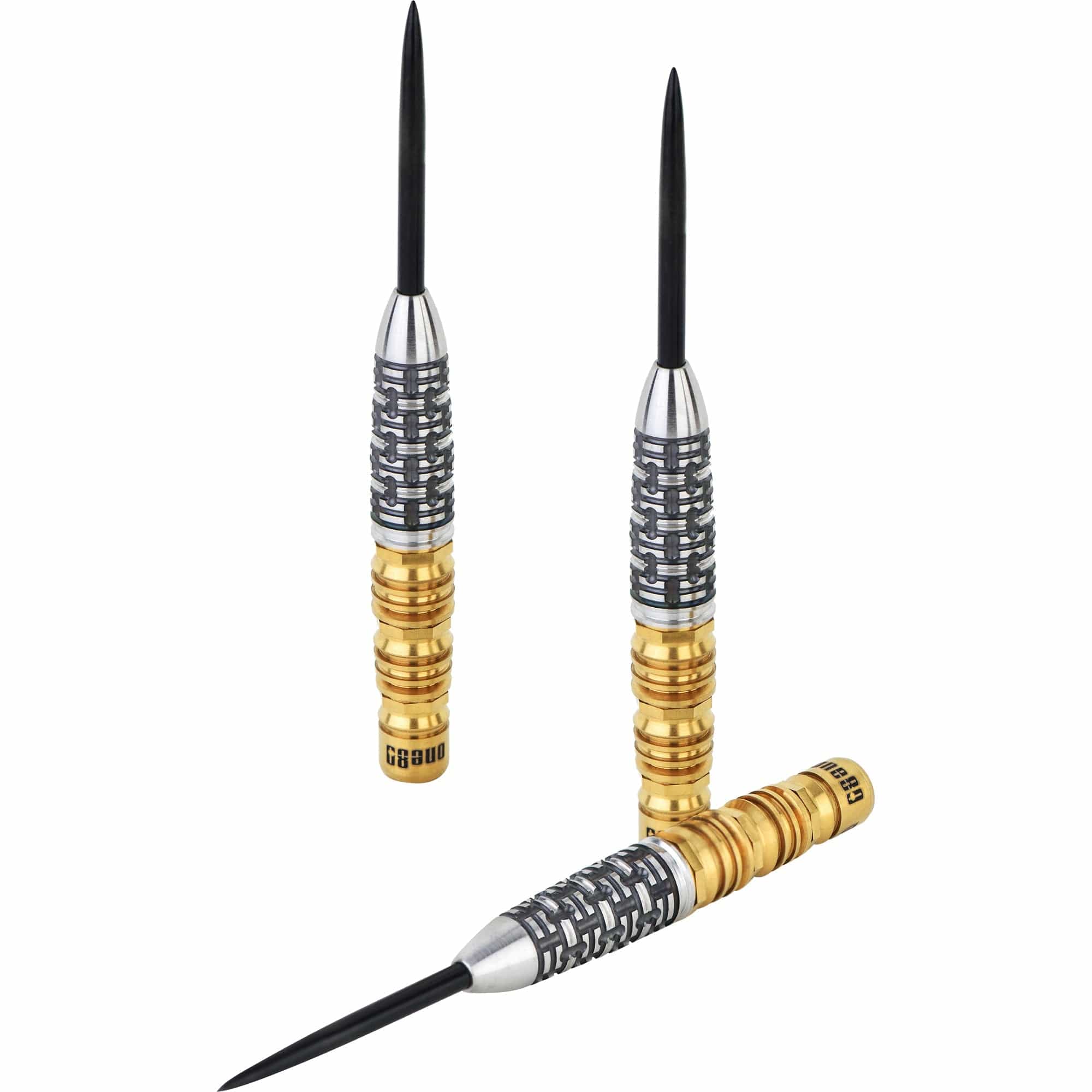 One80 Gunner III Darts - Steel Tip - Lourence Ilagan - Black & Gold - Image 9