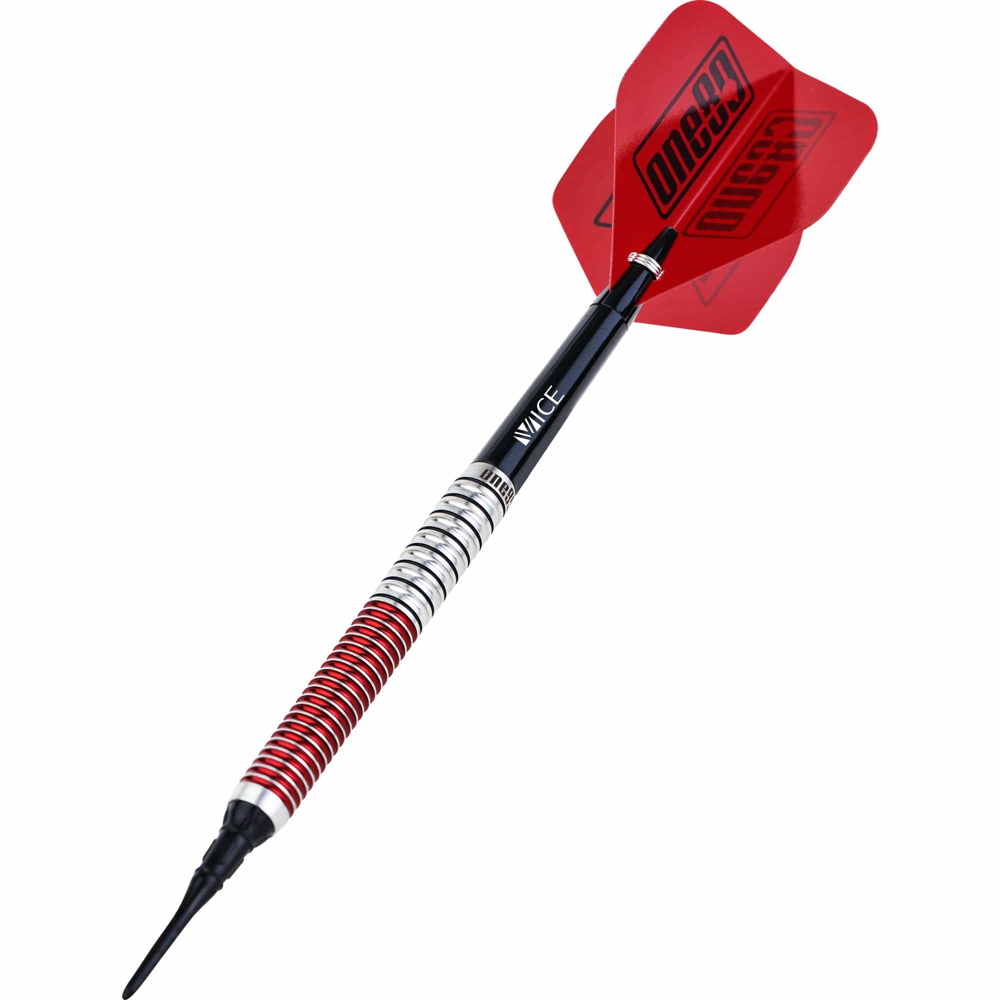 One80 Jaime Nuñez Cortes Darts - Soft Tip - JNC - Signature Darts - Electric Red - Image 4