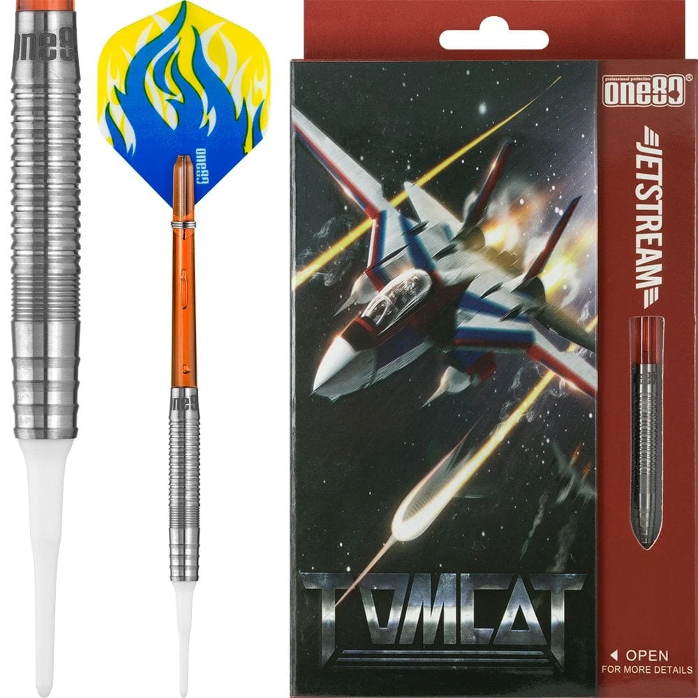 *One80 Jetstream Darts - Soft Tip Tungsten - TomCat