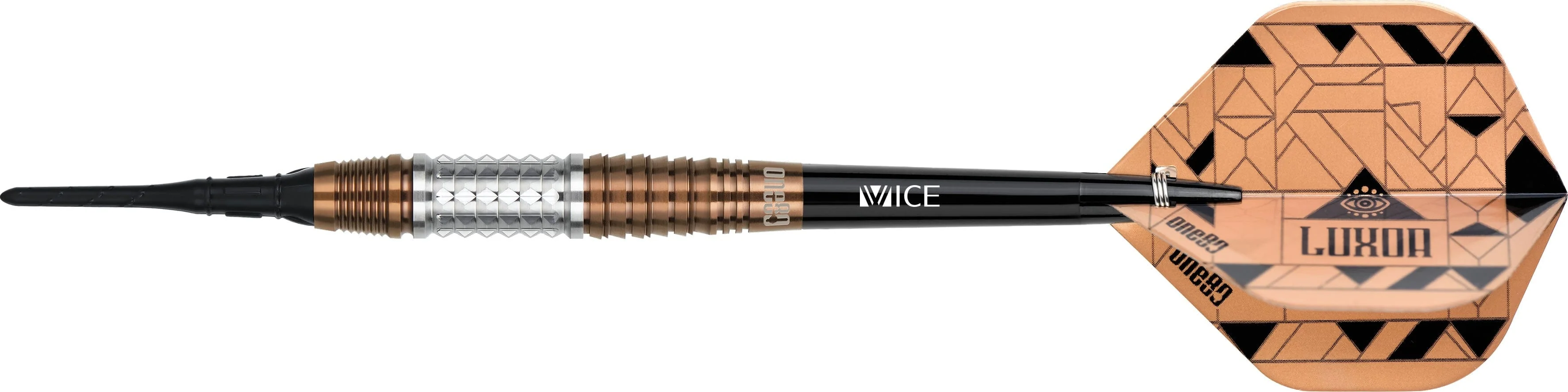 One80 Luxor Darts - Soft Tip - 90% Tungsten - Epsilon - 18g - Image 4
