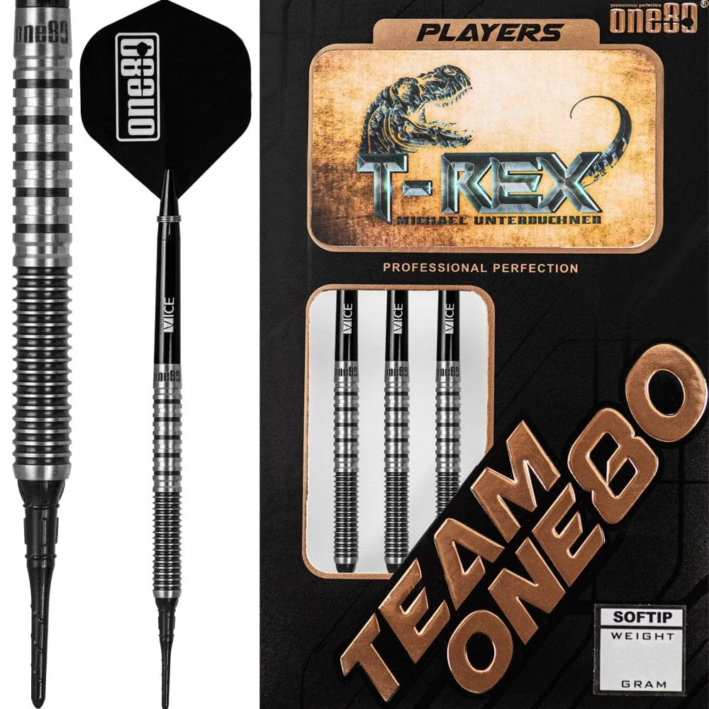 *One80 Michael Unterbuchner Darts - Soft Tip - T-Rex