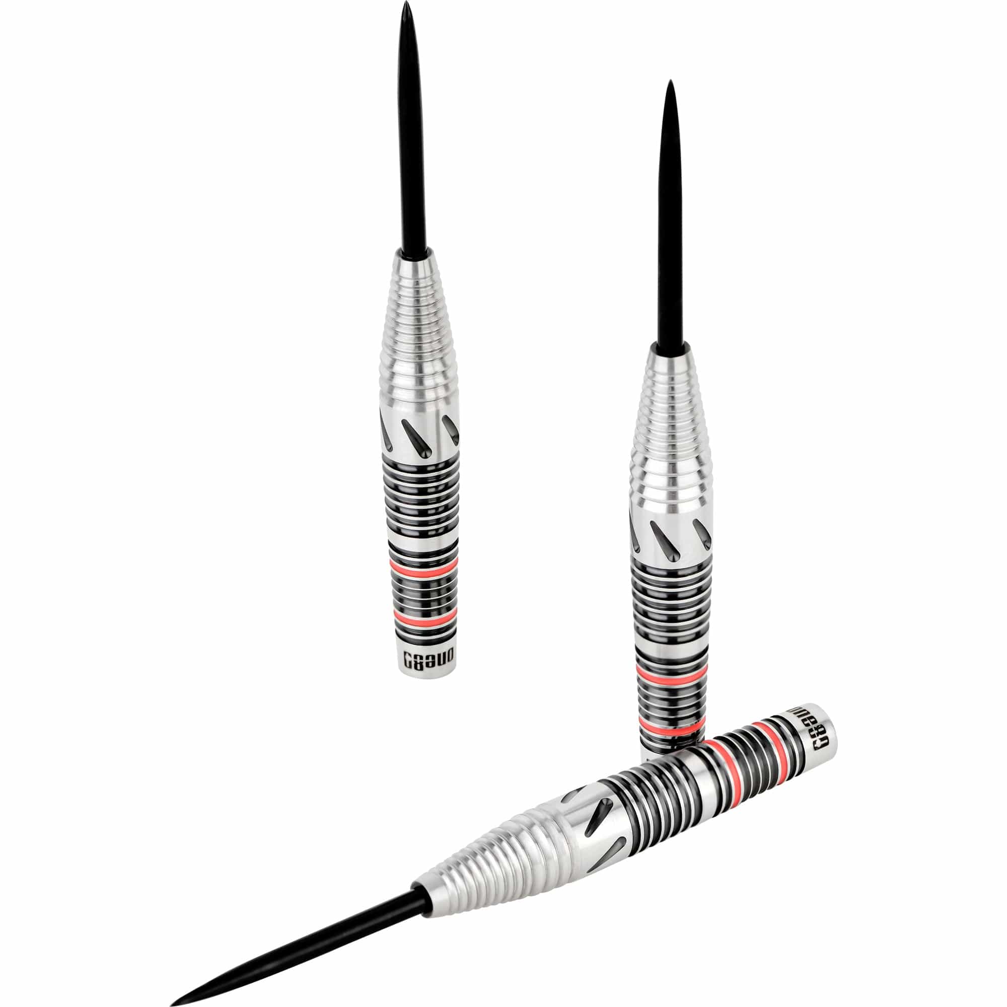 One80 Mick Lacey Darts - Steel Tip - Lone Wolf - Black & Red - 23.5g - Image 5