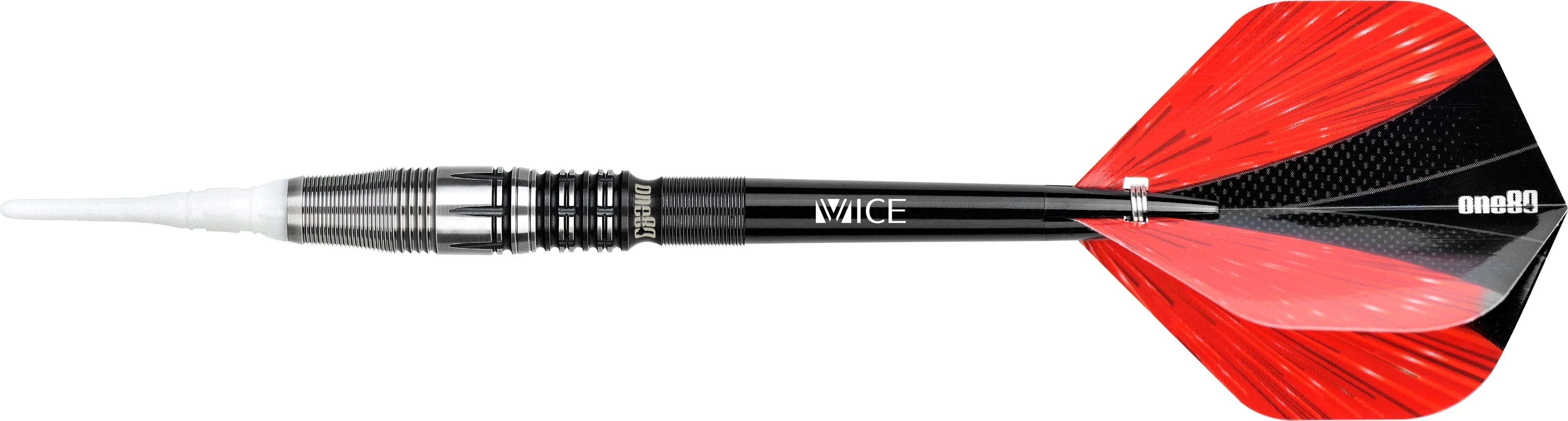 One80 Niko Springer Darts - Soft Tip - Signature - Black \ Silver - 18g - Image 6