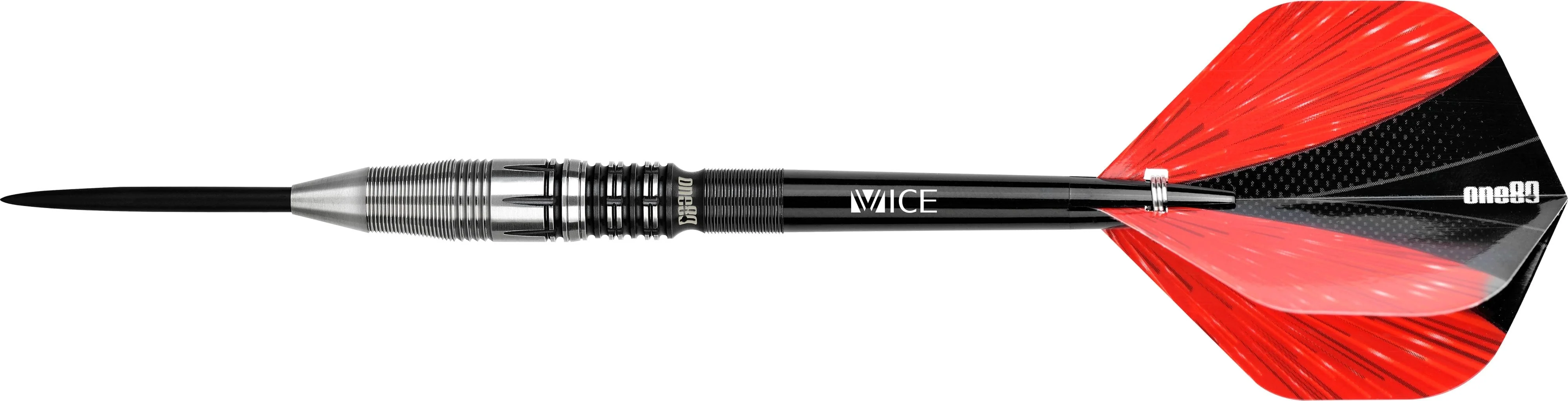 One80 Niko Springer Darts - Steel Tip - Signature - Black \ Silver - 22g - Image 7