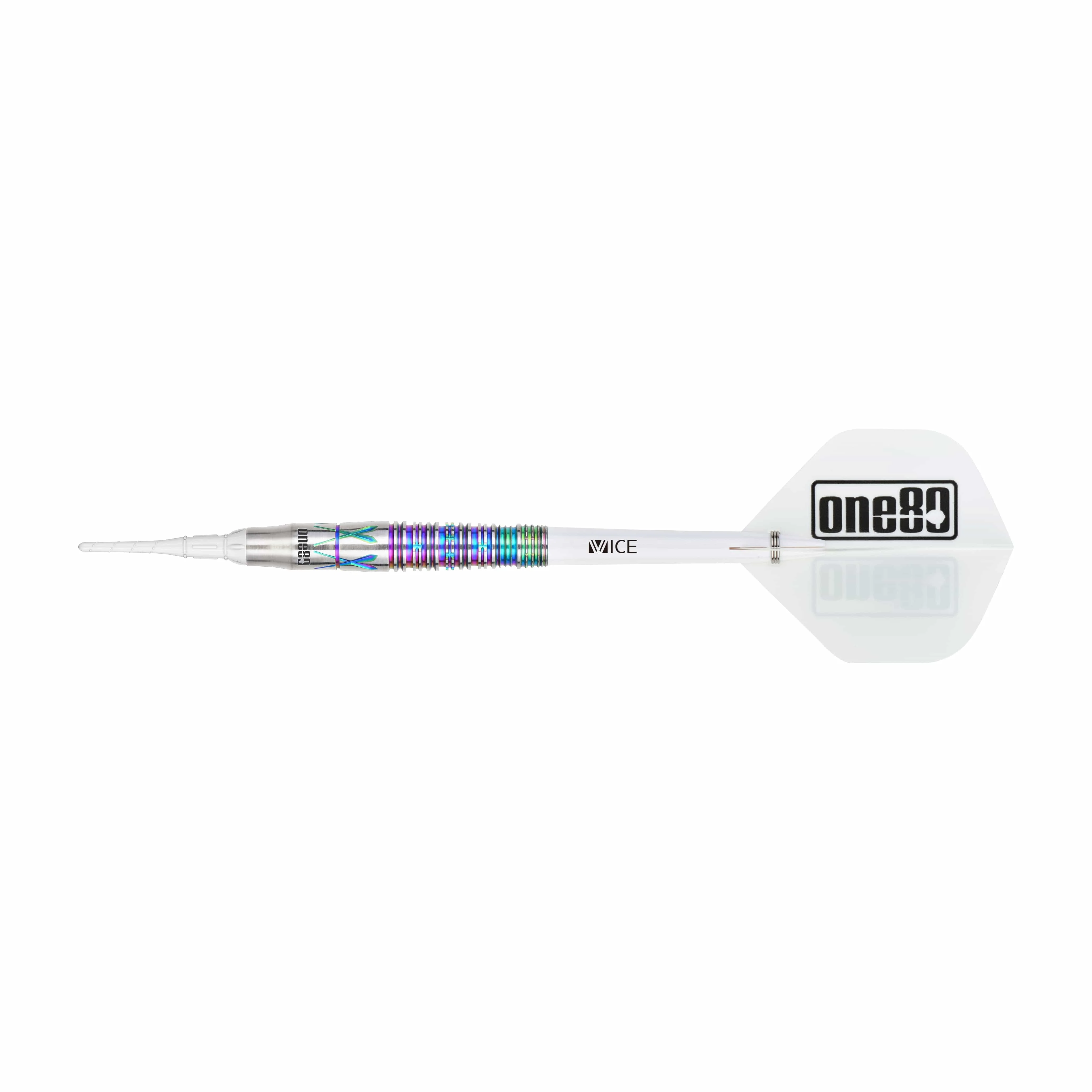 One80 Noriyuki Nakamura Darts - Soft Tip - 90% Tungsten - V4 - Rainbow - Image 4