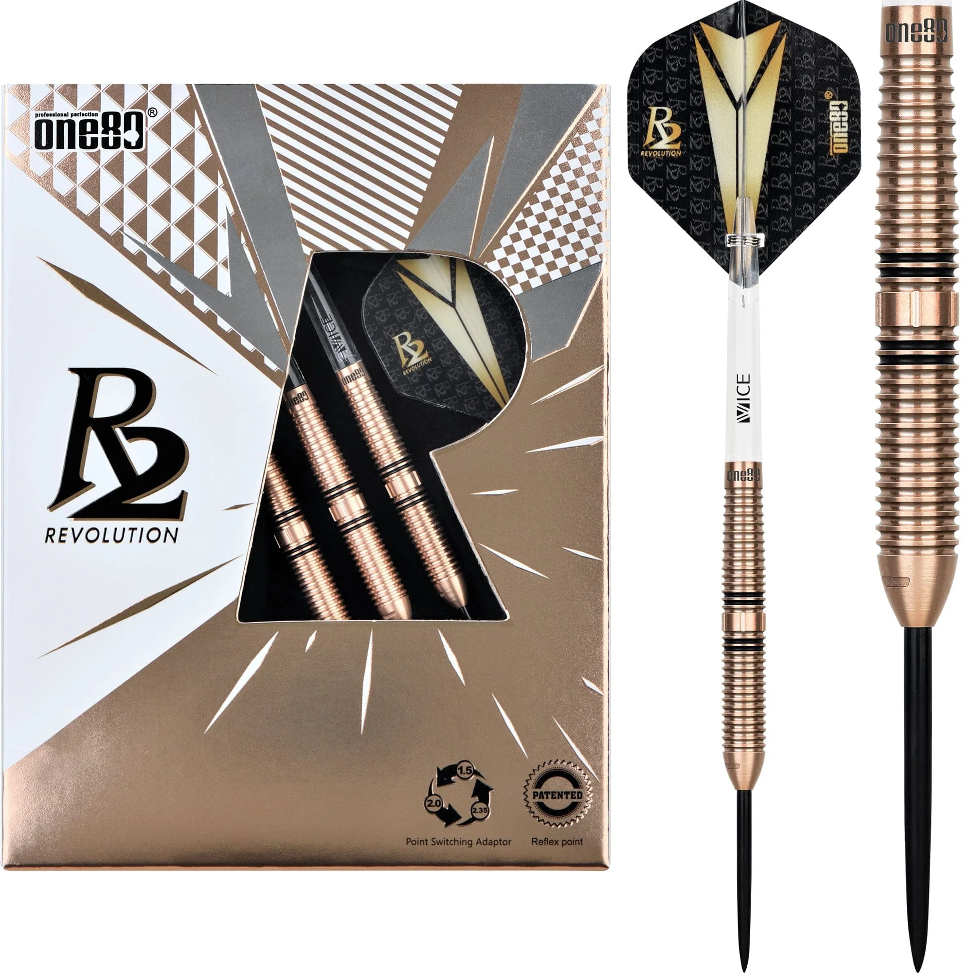 One80 R2 Interchange Darts - Steel Tip - Re-verse