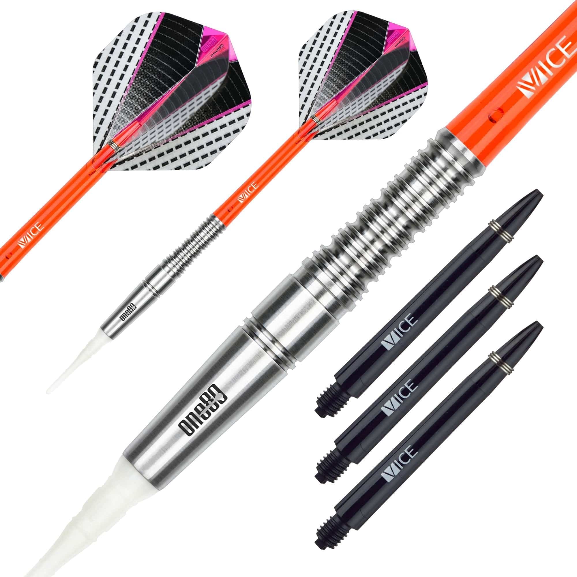 One80 Raise MT Darts - Soft Tip - Ringed - Image 2