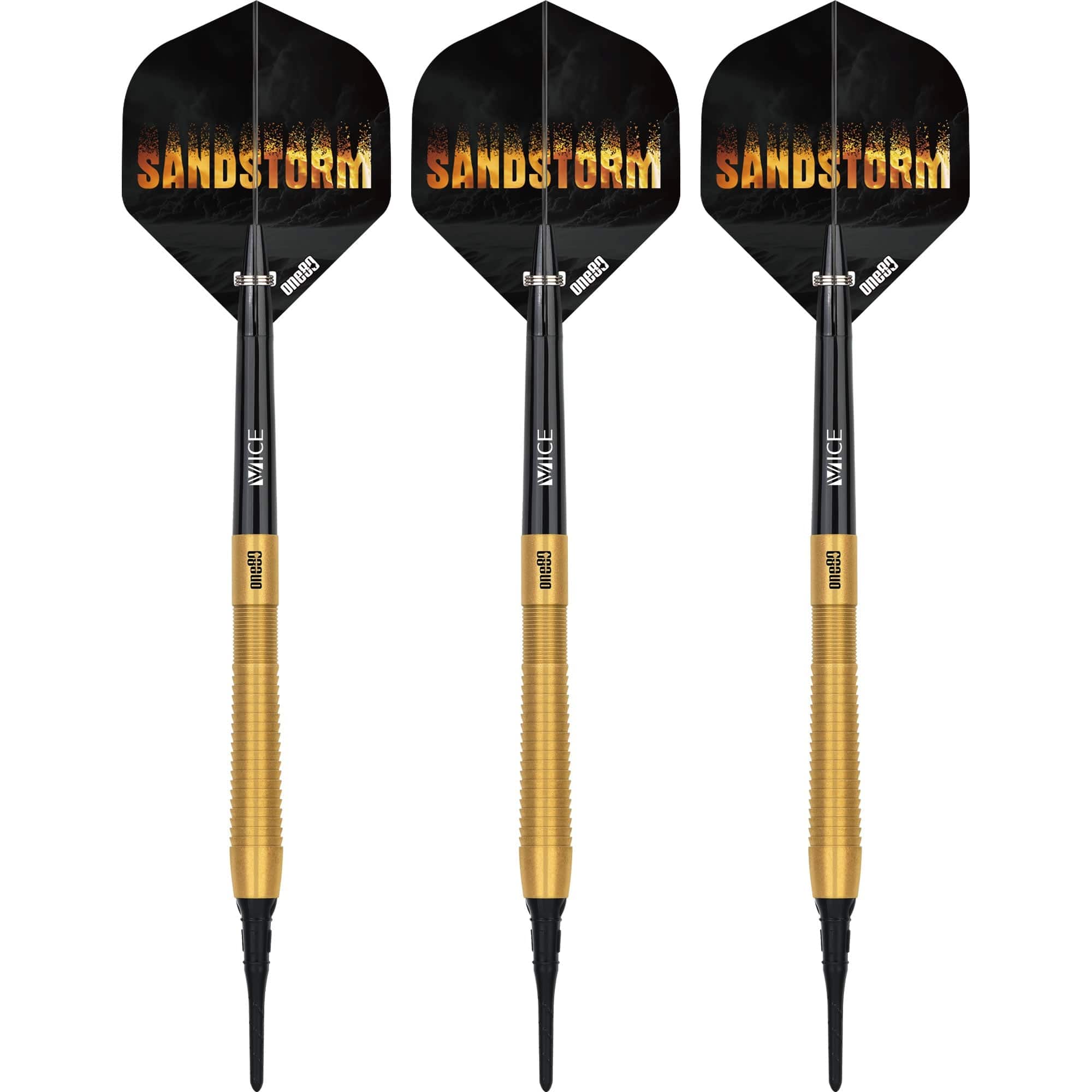 One80 Sandstorm Darts - Soft Tip - S01 - 18g - Image 2