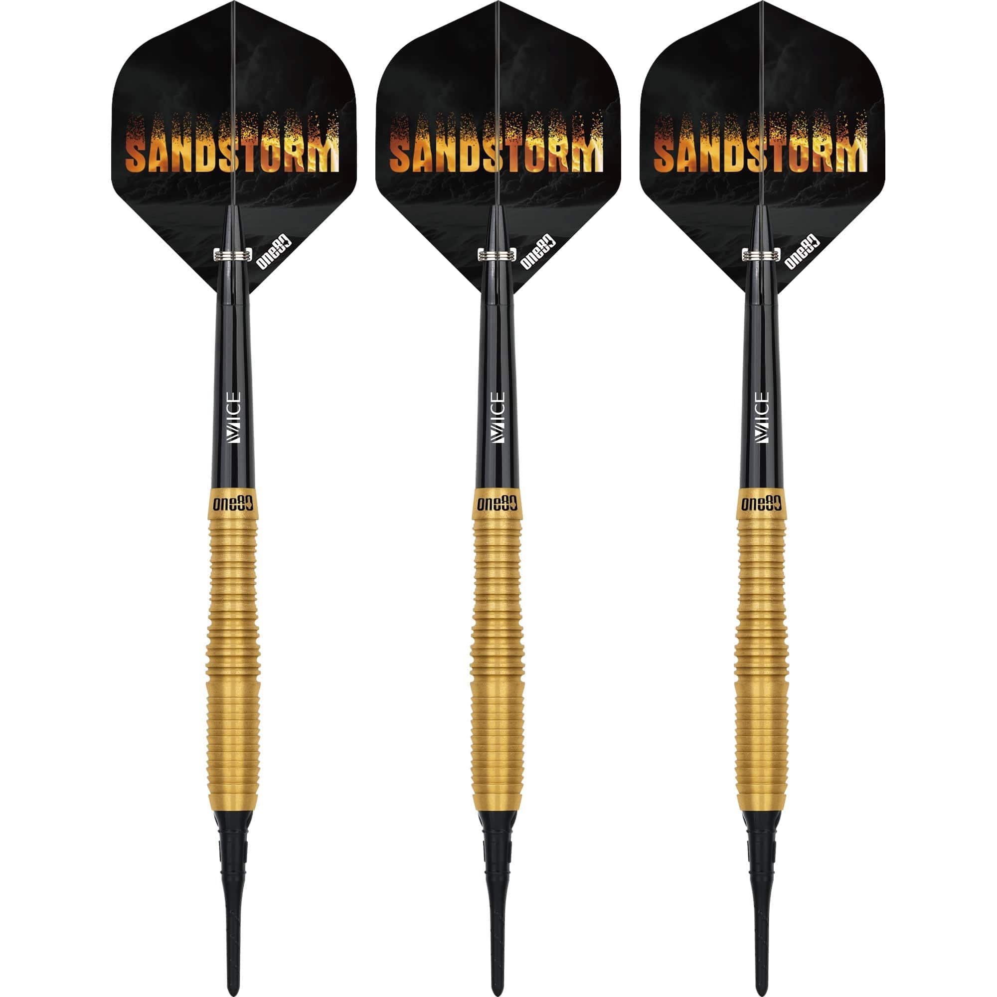 One80 Sandstorm Darts - Soft Tip - S03 - 18g - Image 2