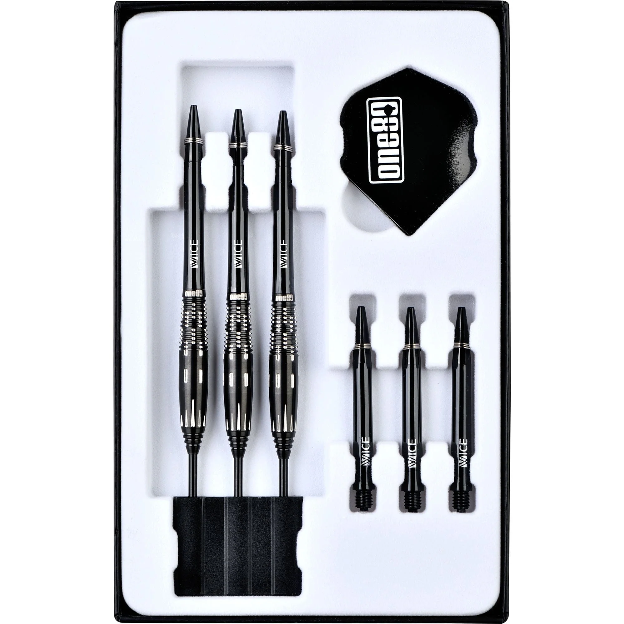 One80 Saori Miymoto Darts - Steel Tip - Rafale - Signature - Black - 21g - Image 6