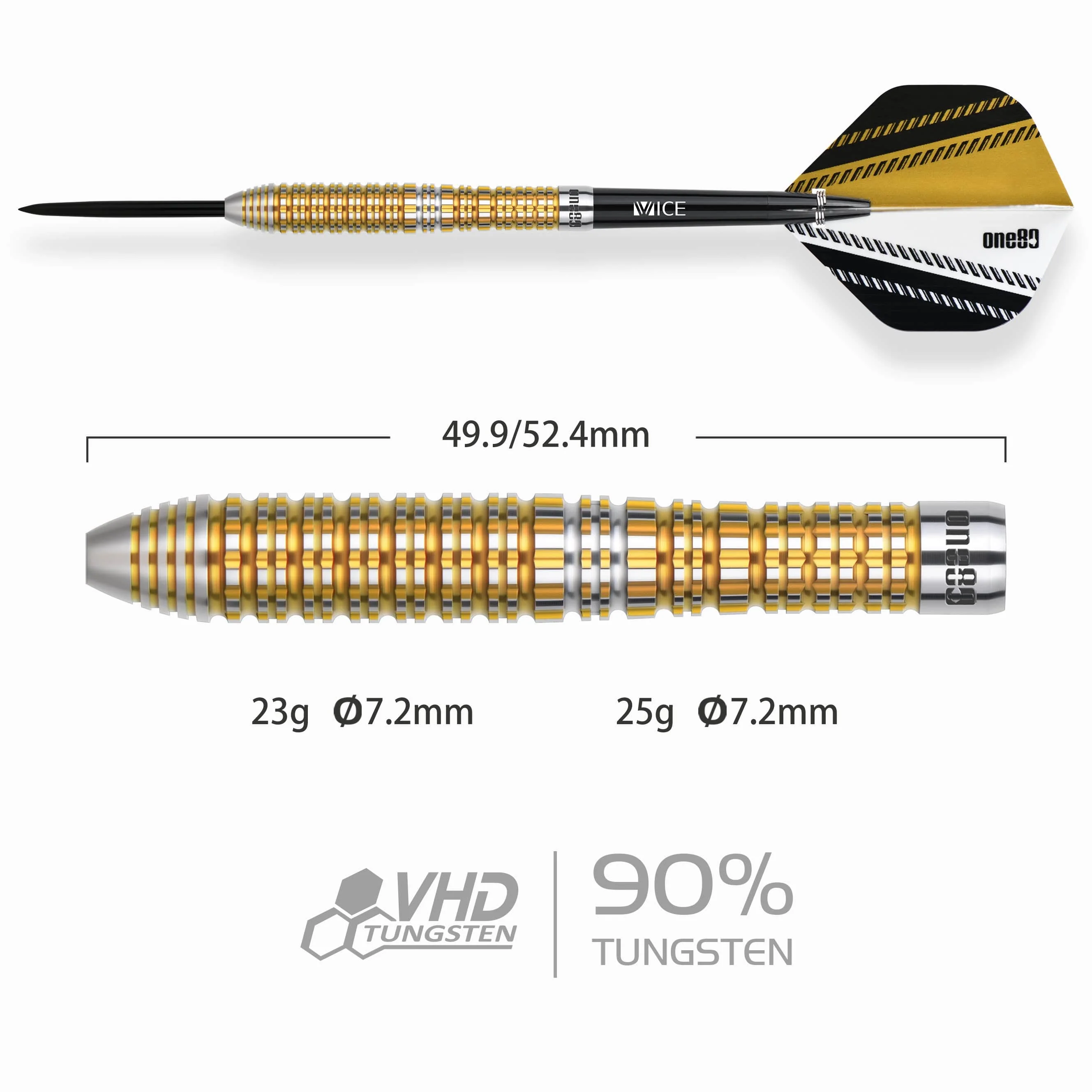 One80 Signature Darts - Steel Tip - 90% Tungsten - Dominik Celary - Image 2