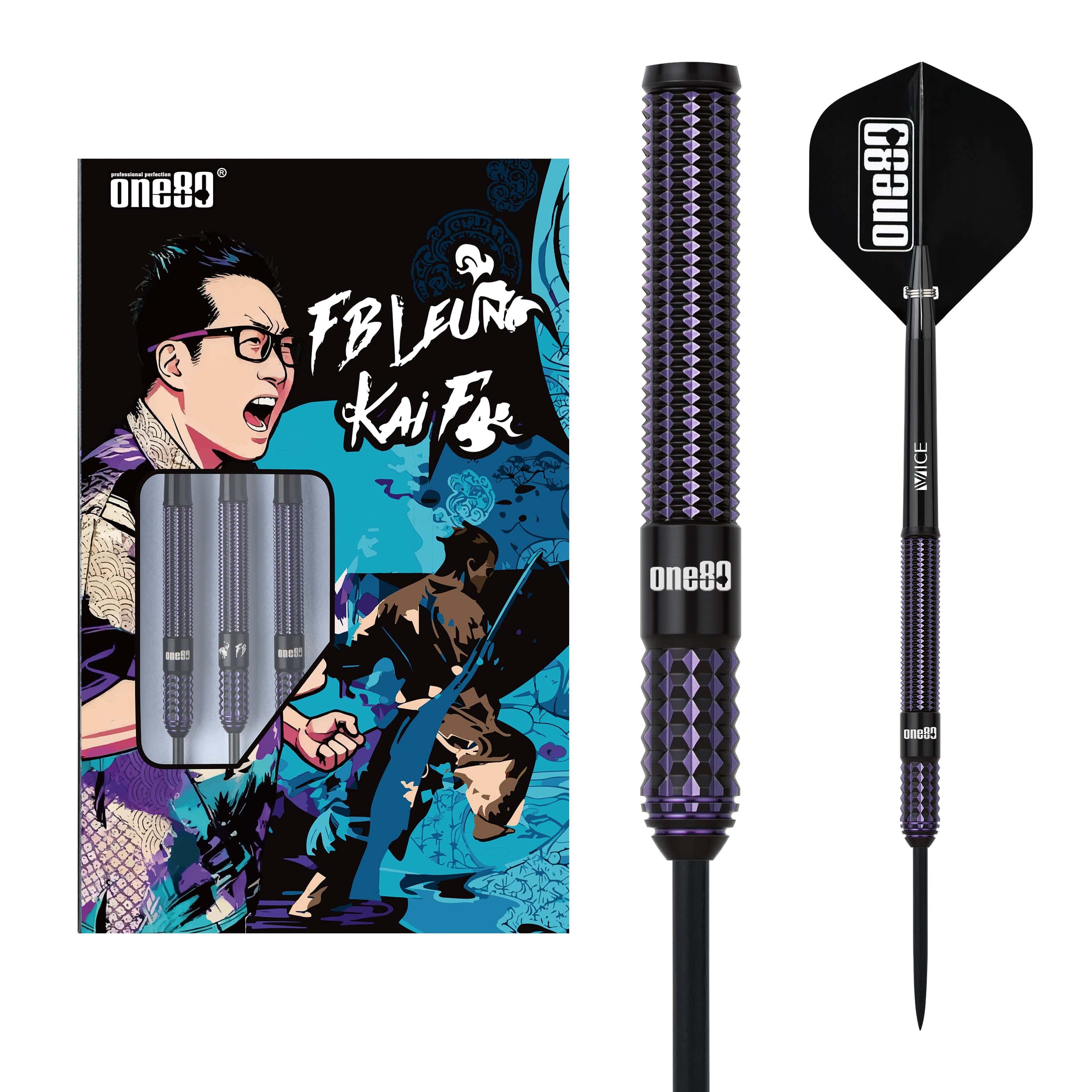 One80 Signature Darts - Steel Tip - 90% Tungsten - FB III