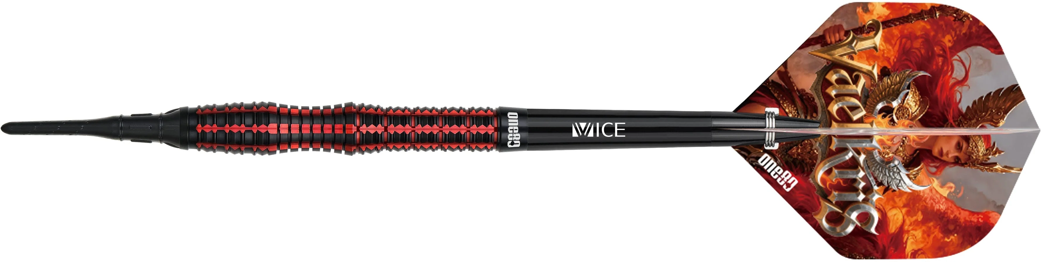 One80 Vaelkris Darts - Soft Tip - 90% Tungsten - V02 - 18g - Image 4