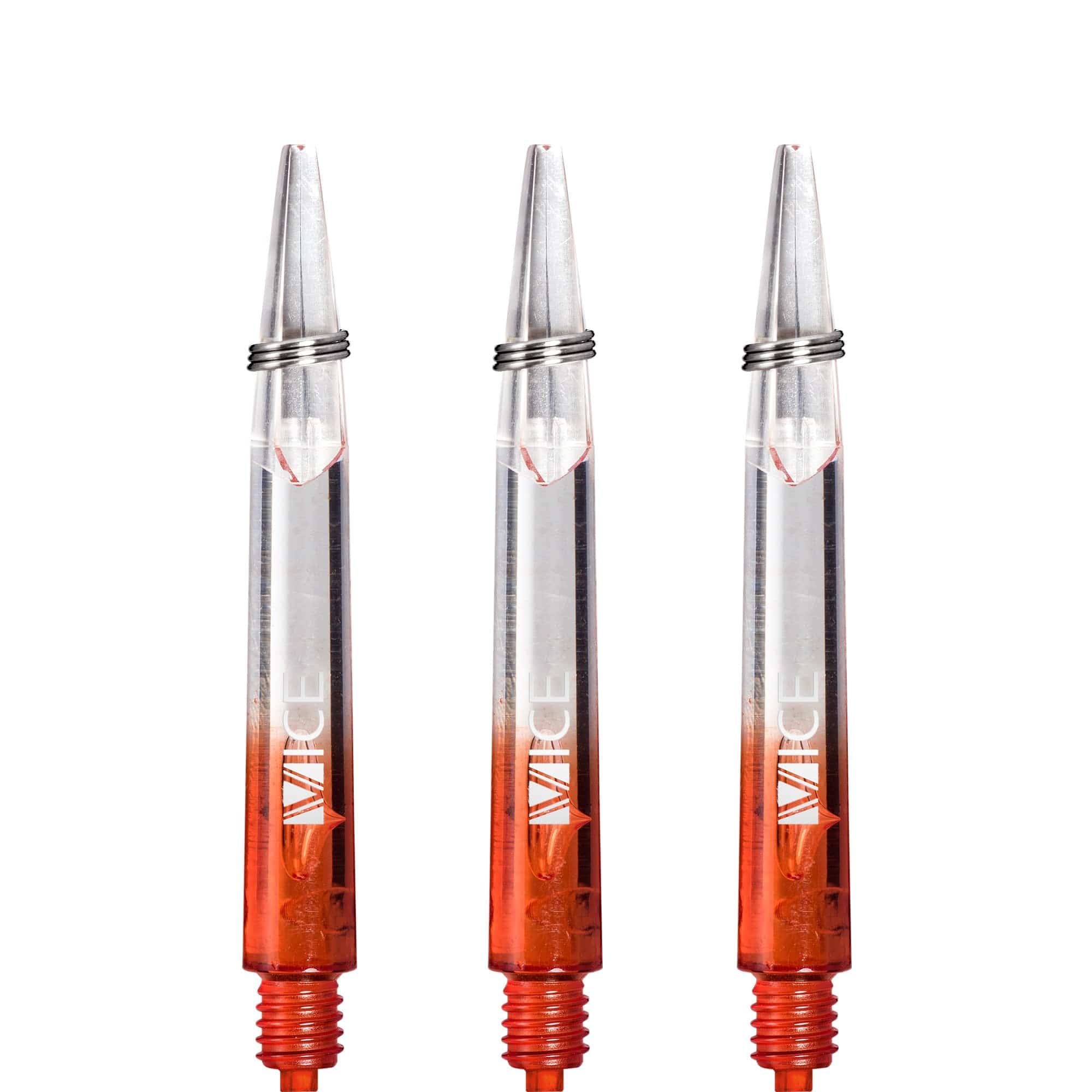 One80 Vice Gradient Shafts - Clear - Red - Image 3