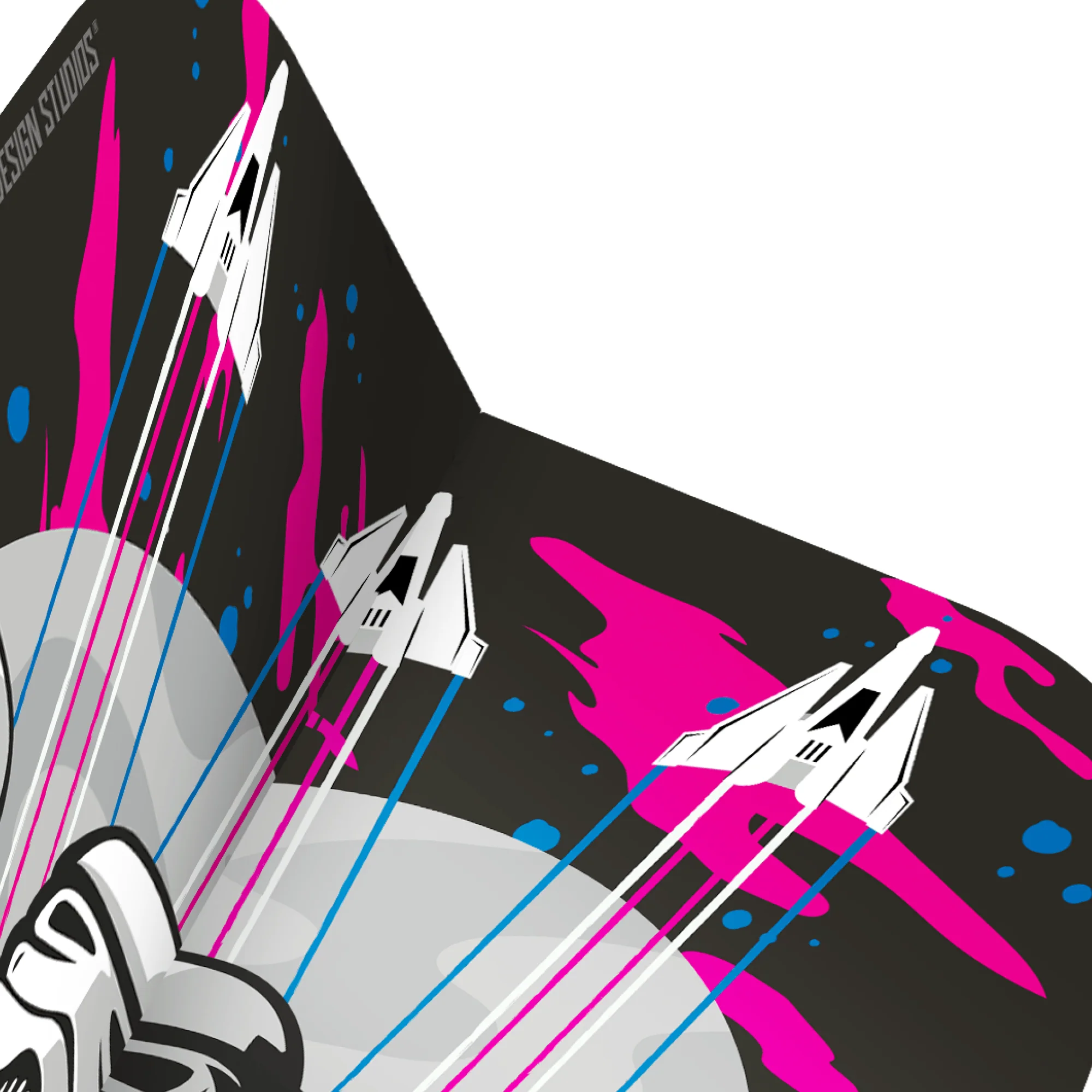 Original StormTrooper Dart Flights - Official Licensed - No2 - Std - 3 Storm Troopers & 3 Space Crafts - Image 4