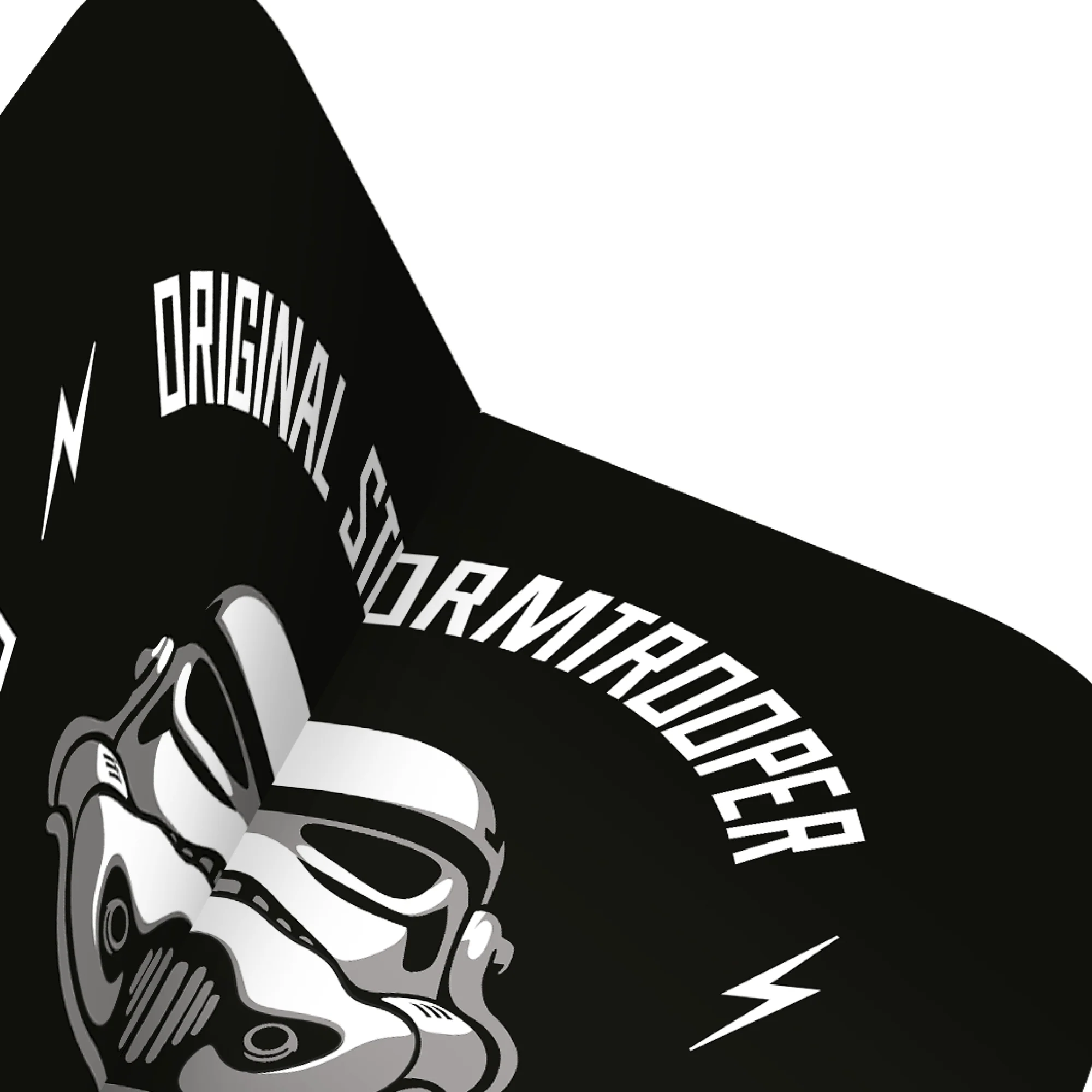 Original StormTrooper Dart Flights - Official Licensed - No2 - Std - Storm Trooper - Logo on Black - Image 4