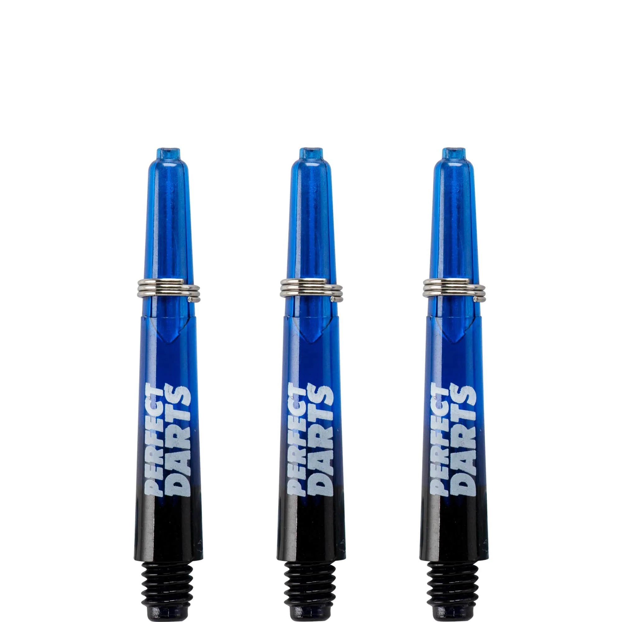 *Perfect Darts - Two Tone Shafts - Polycarbonate - Black & Blue - 3 Sets Pack - Image 4