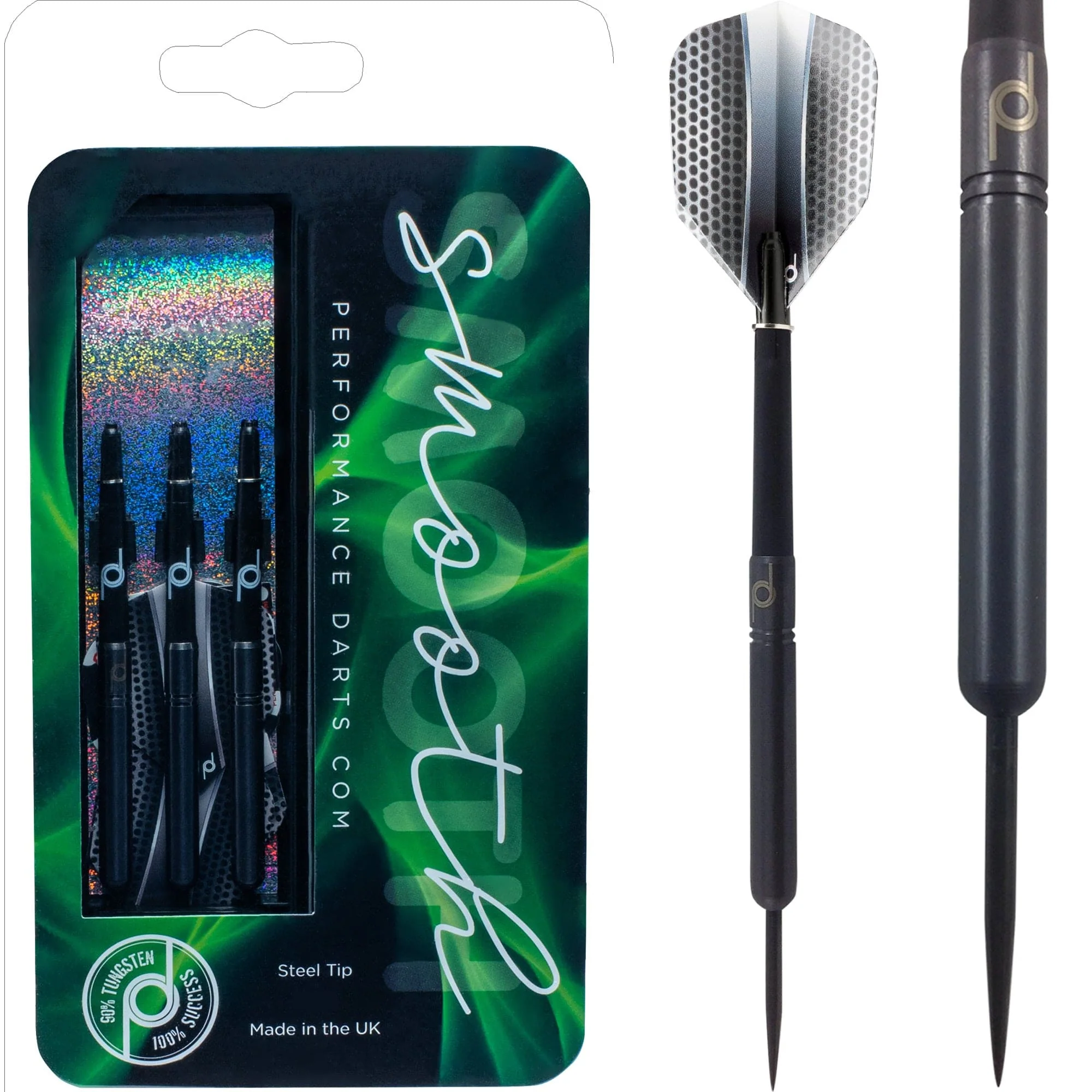 Performance Darts - Smooth - Steel Tip - Black