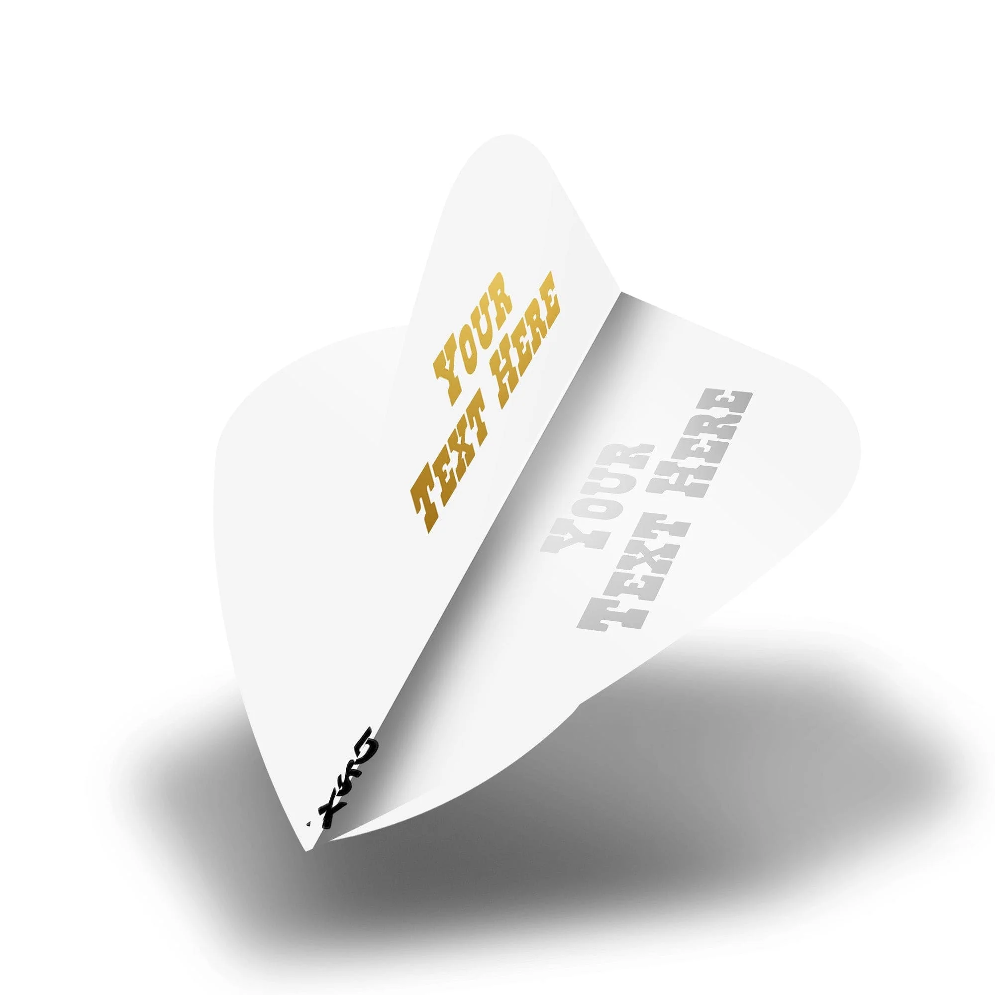 Personalised Flights - Extra Strong - Hot Foil - 5 Sets - Kite - White - Image 2