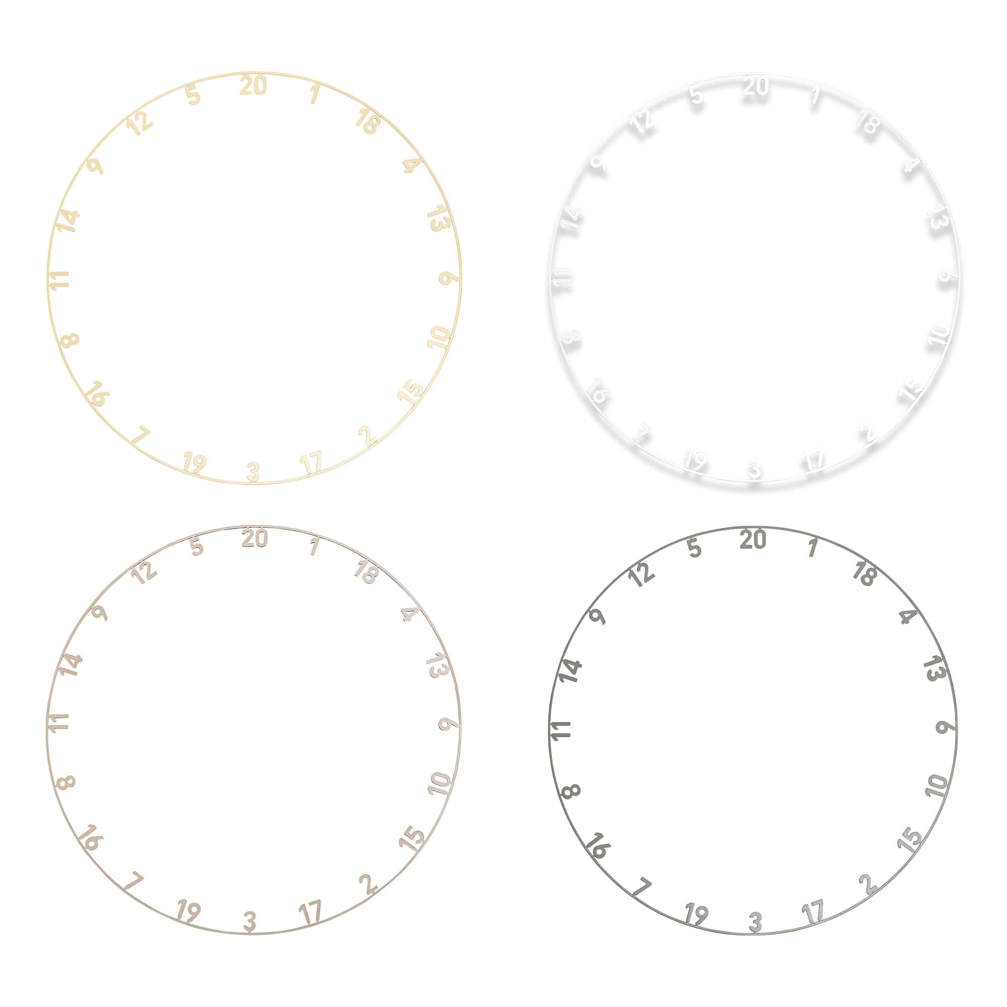 Precise 180 Number Ring - One-Piece