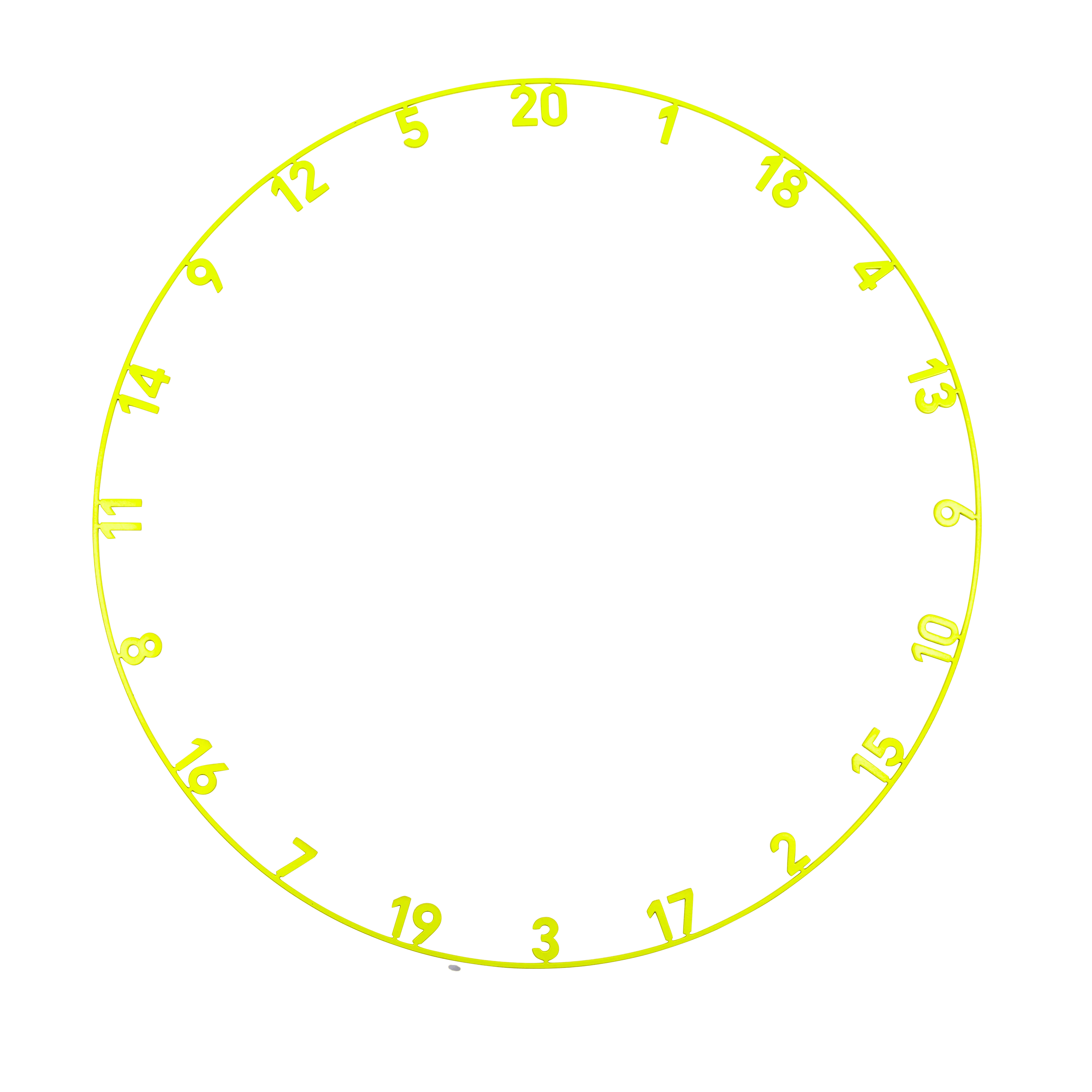 Precise 180 Number Ring - One-Piece - Colours - Image 4