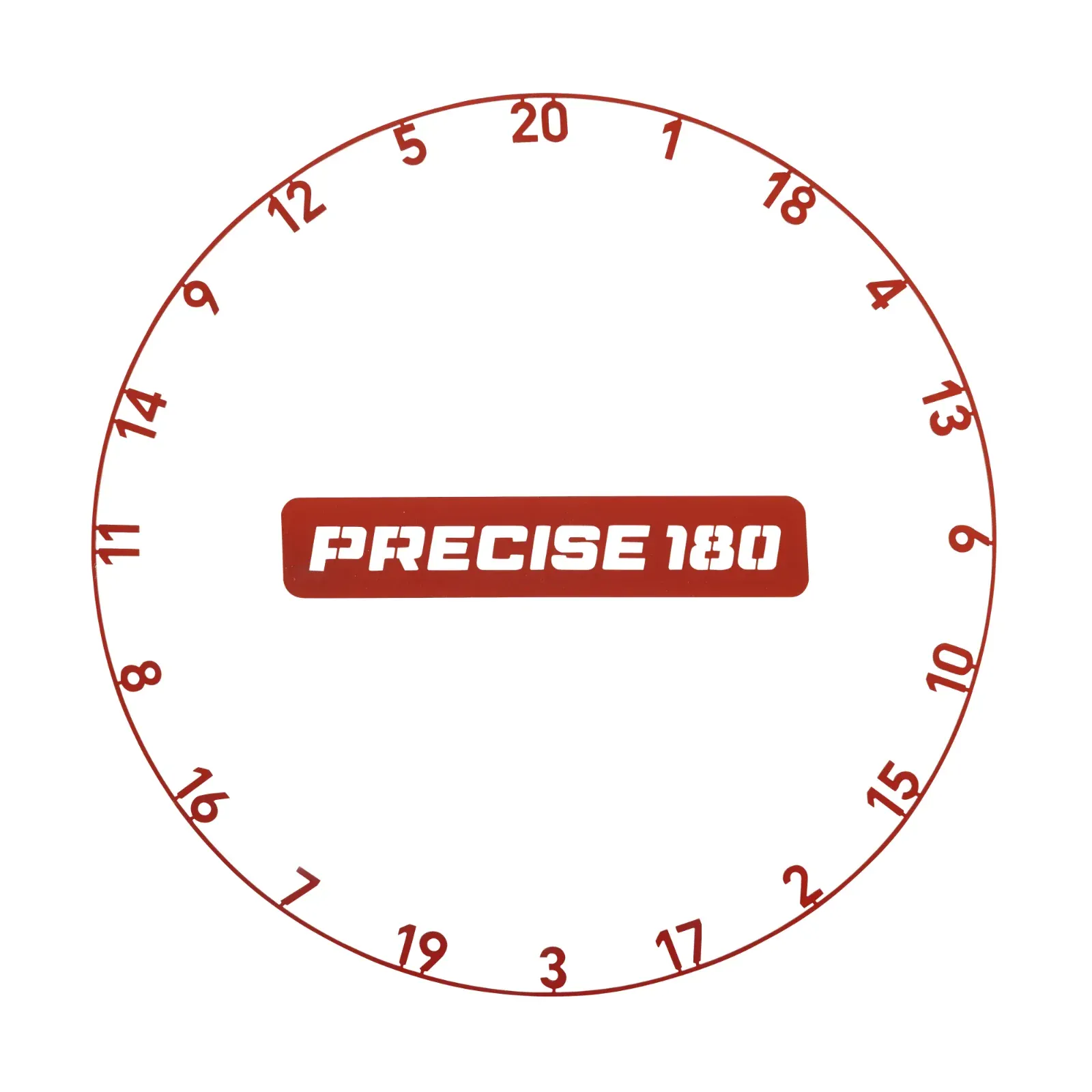 Precise 180 Number Ring - One-Piece - Colours - Image 6