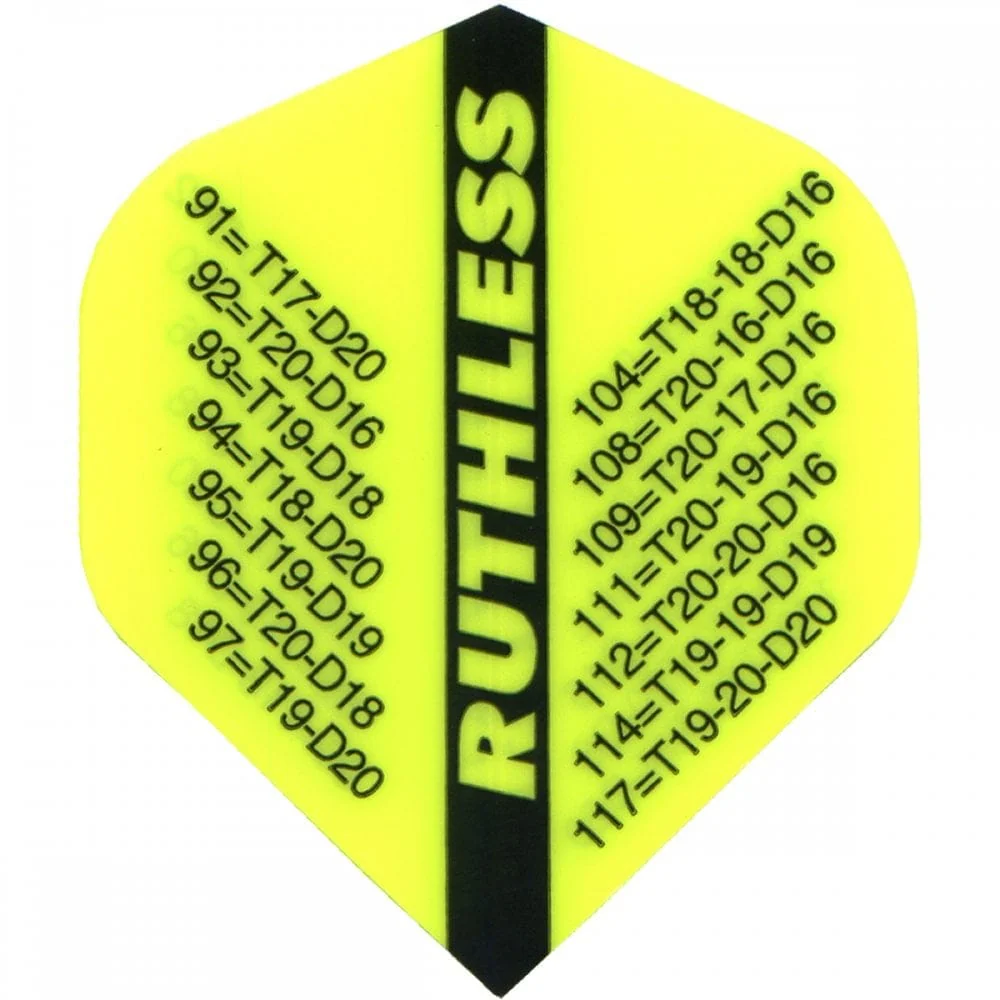 Ruthless - Checkouts - Dart Flights - 100 Micron - No2 - Std - Image 4