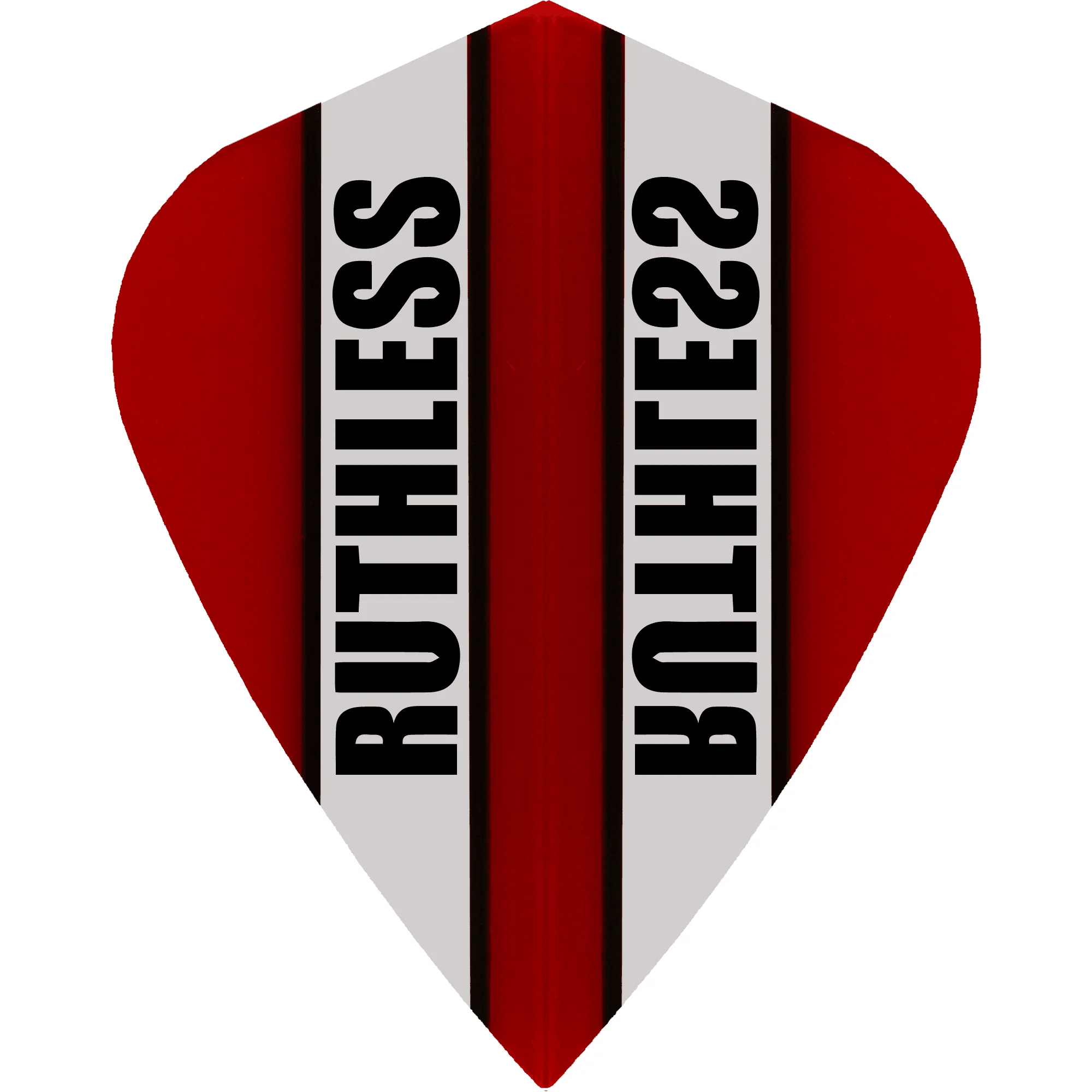 *Ruthless - Clear Panel - Dart Flights - 100 Micron - Kite - Image 3
