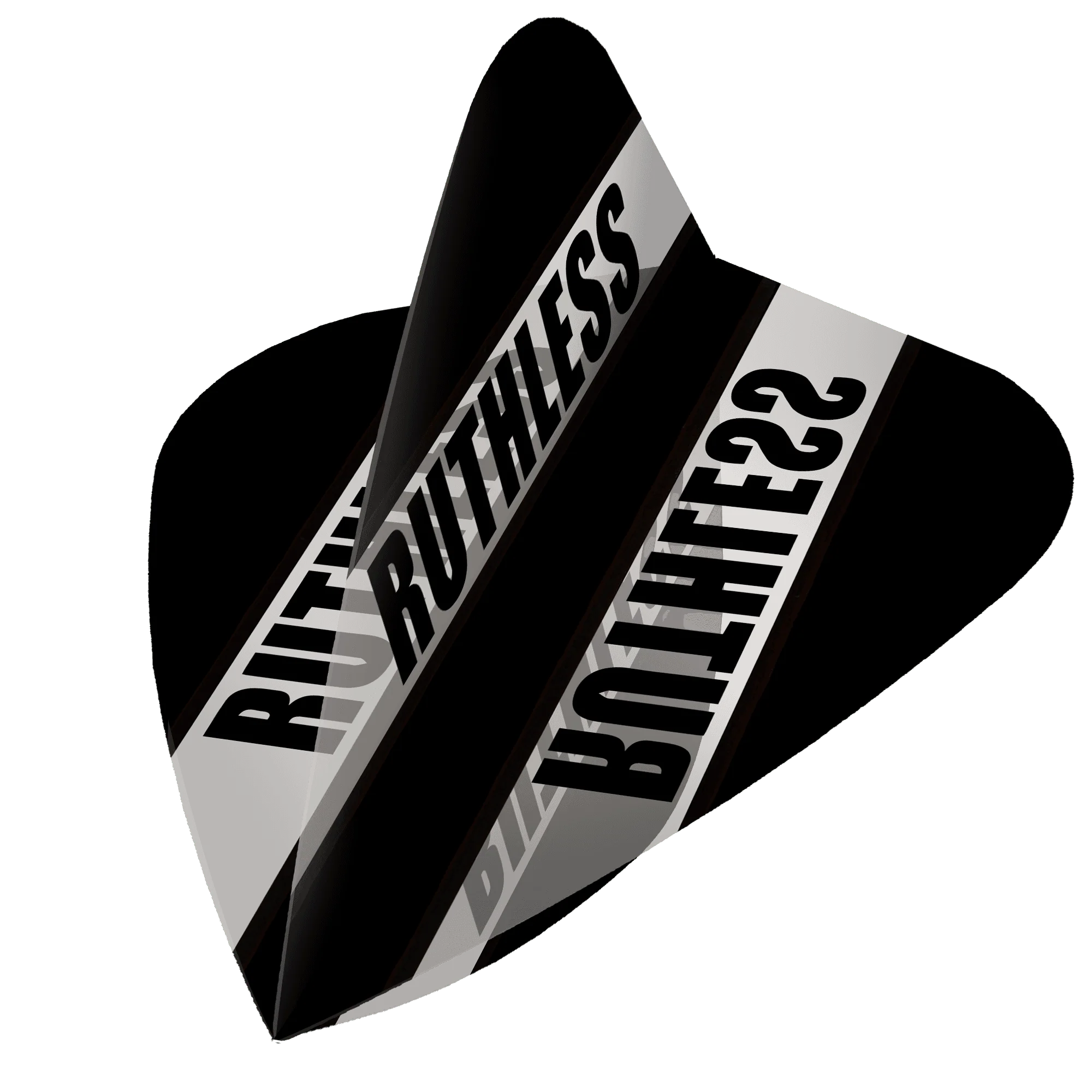 *Ruthless - Clear Panel - Dart Flights - 100 Micron - Kite - Image 6