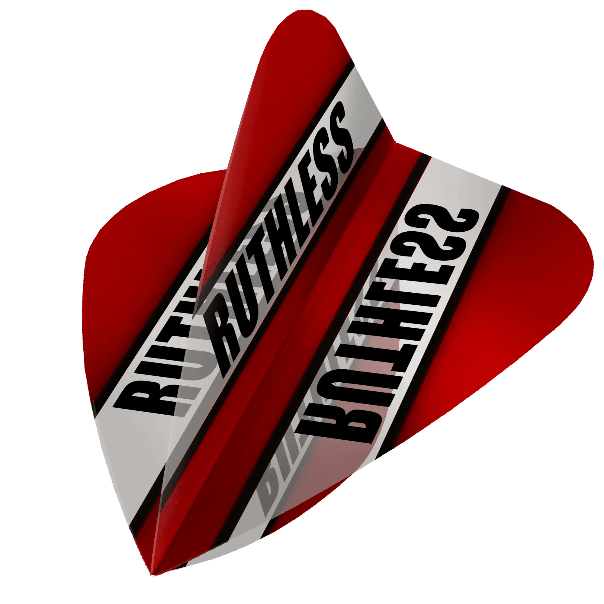 *Ruthless - Clear Panel - Dart Flights - 100 Micron - Kite - Image 7