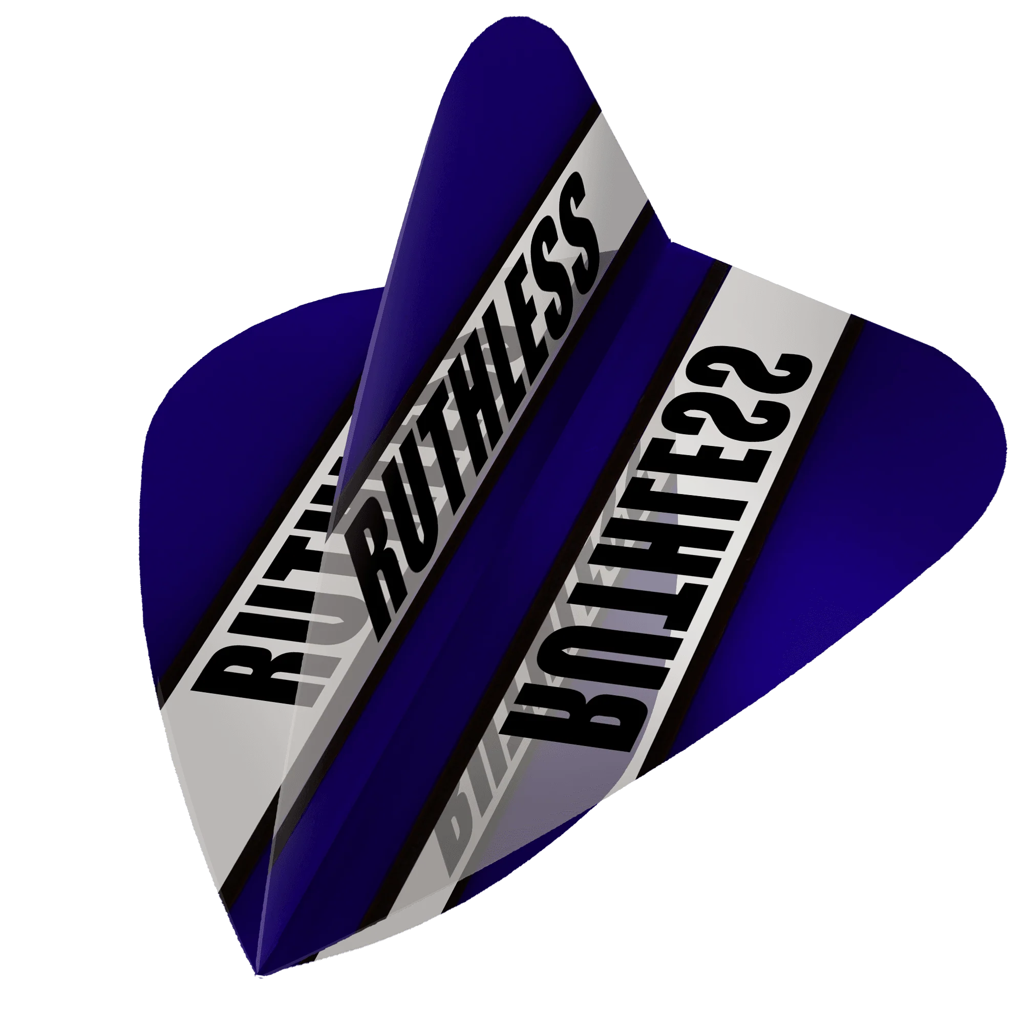 *Ruthless - Clear Panel - Dart Flights - 100 Micron - Kite - Image 8