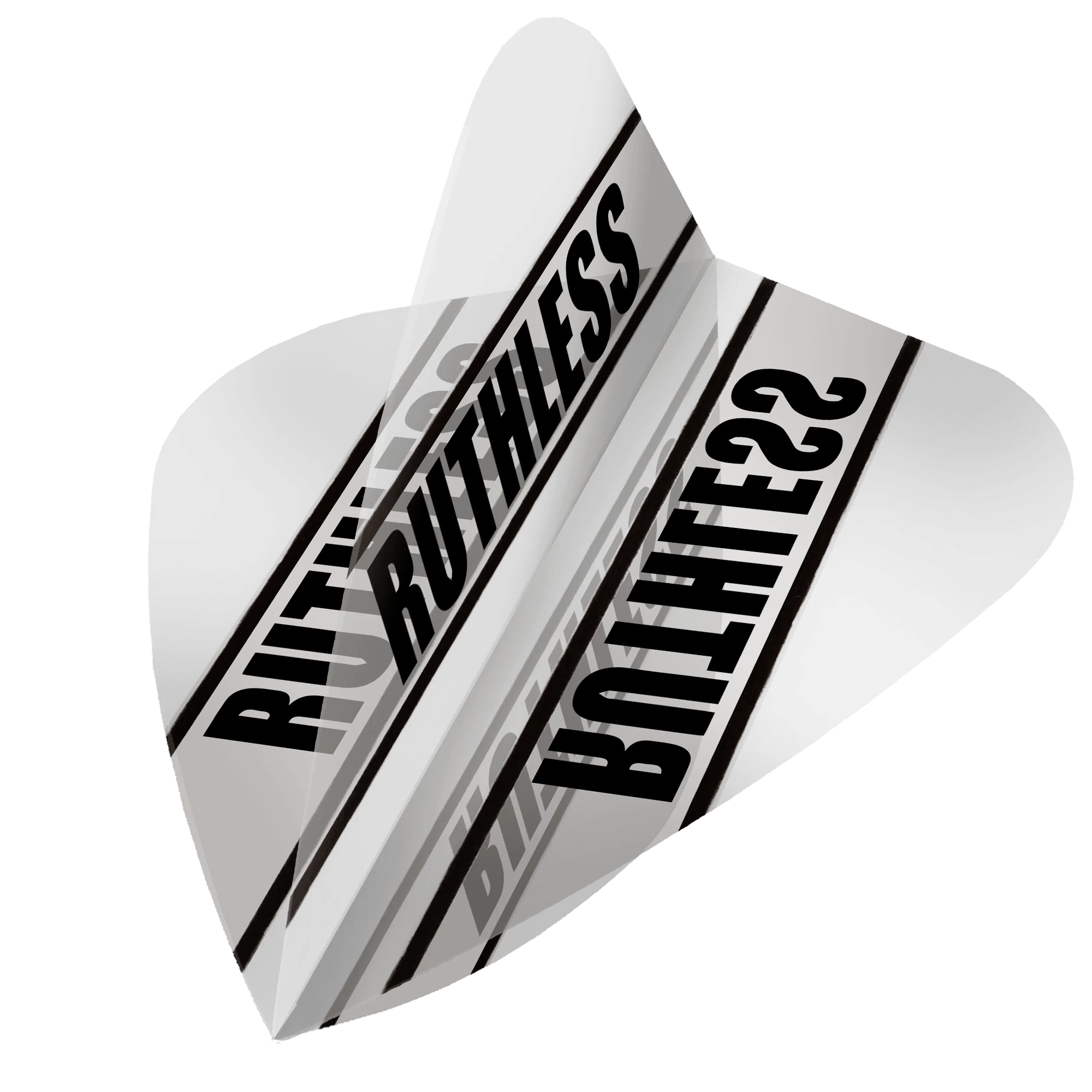 *Ruthless - Clear Panel - Dart Flights - 100 Micron - Kite - Image 9
