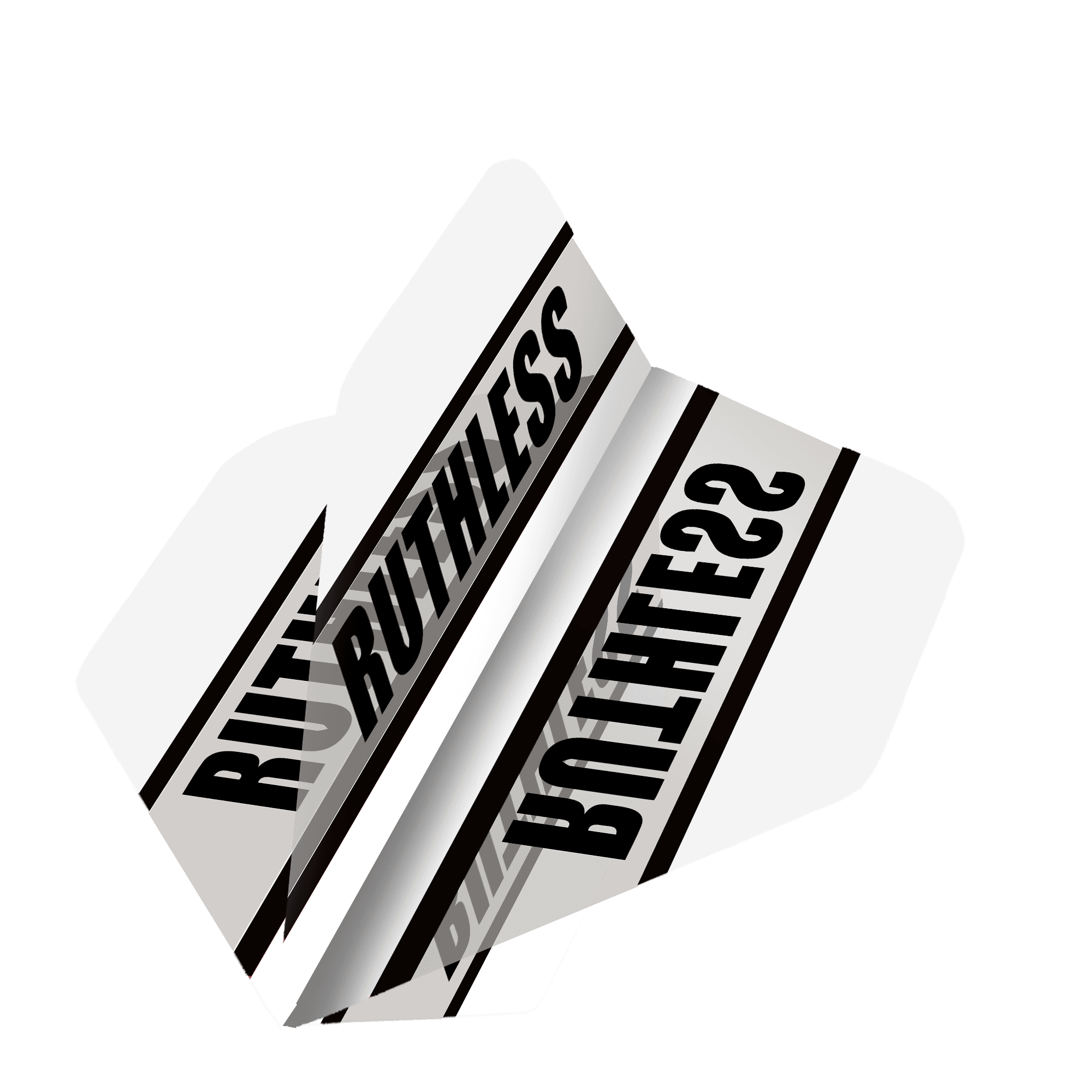 *Ruthless - Clear Panel - Dart Flights - 100 Micron - Mini - Std - Image 10