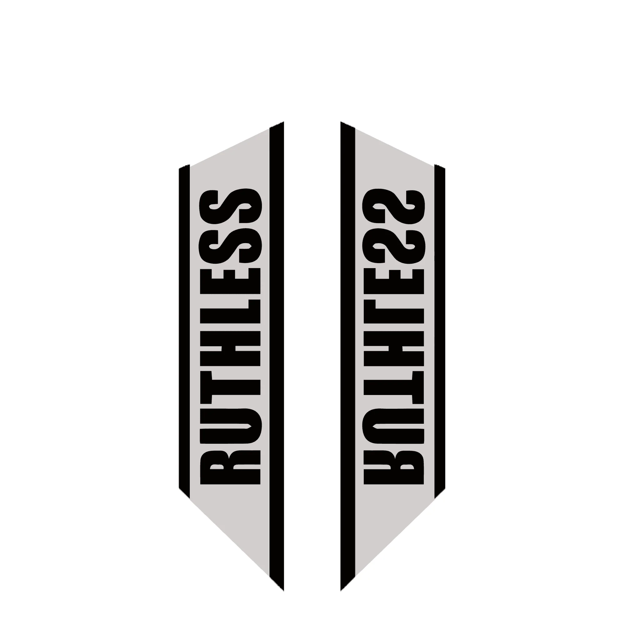 *Ruthless - Clear Panel - Dart Flights - 100 Micron - Mini - Std - Image 6