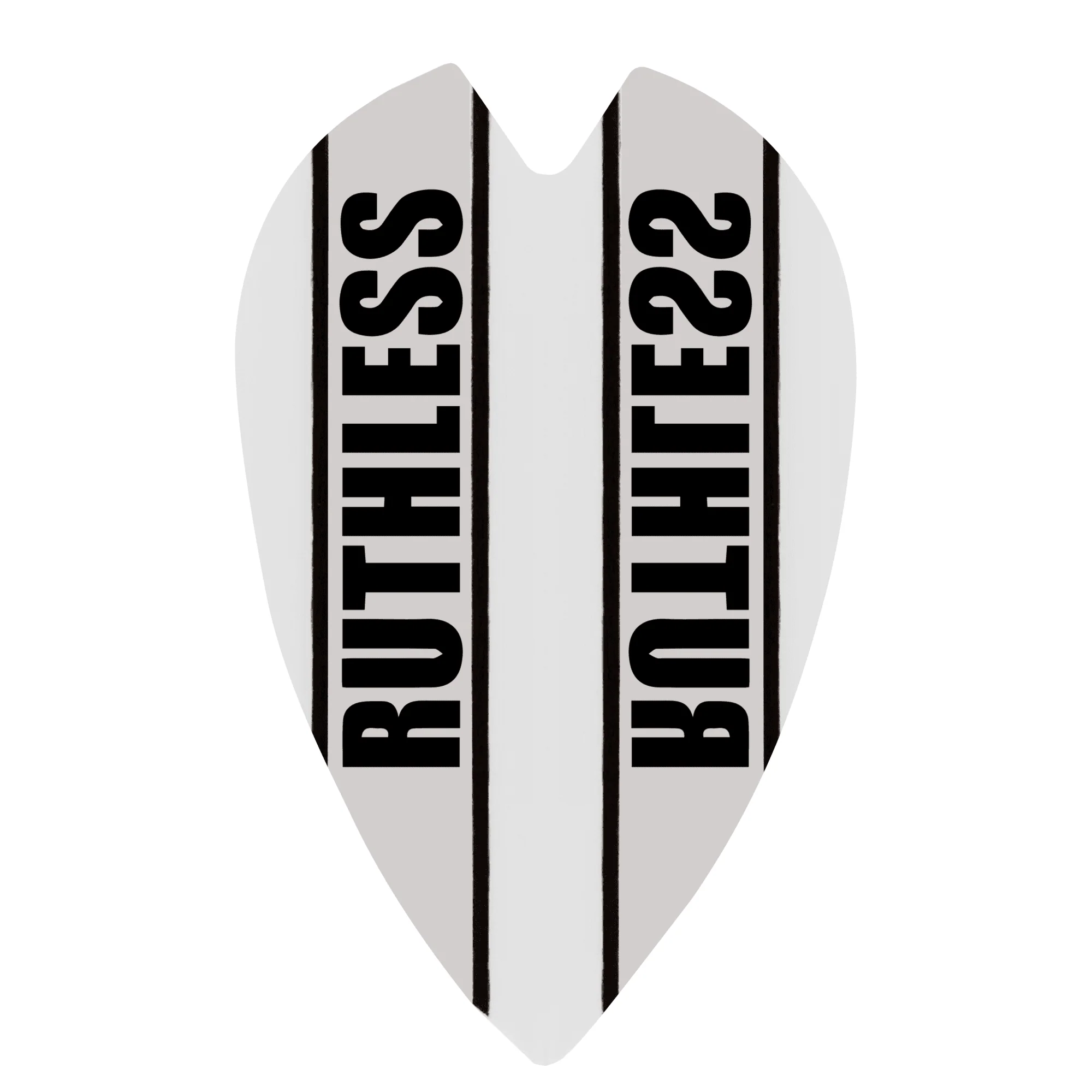 *Ruthless - Clear Panel - Dart Flights - 100 Micron - Retro - Image 5