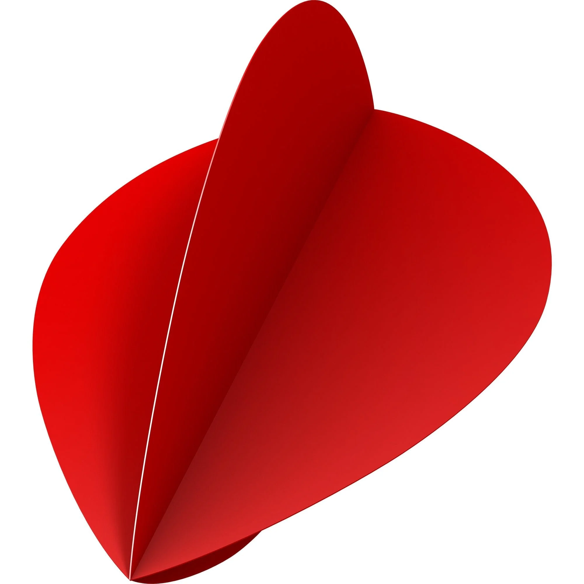 *Ruthless Poly Plain - Solid - Dart Flights - 75 Micron - Pear - Image 11