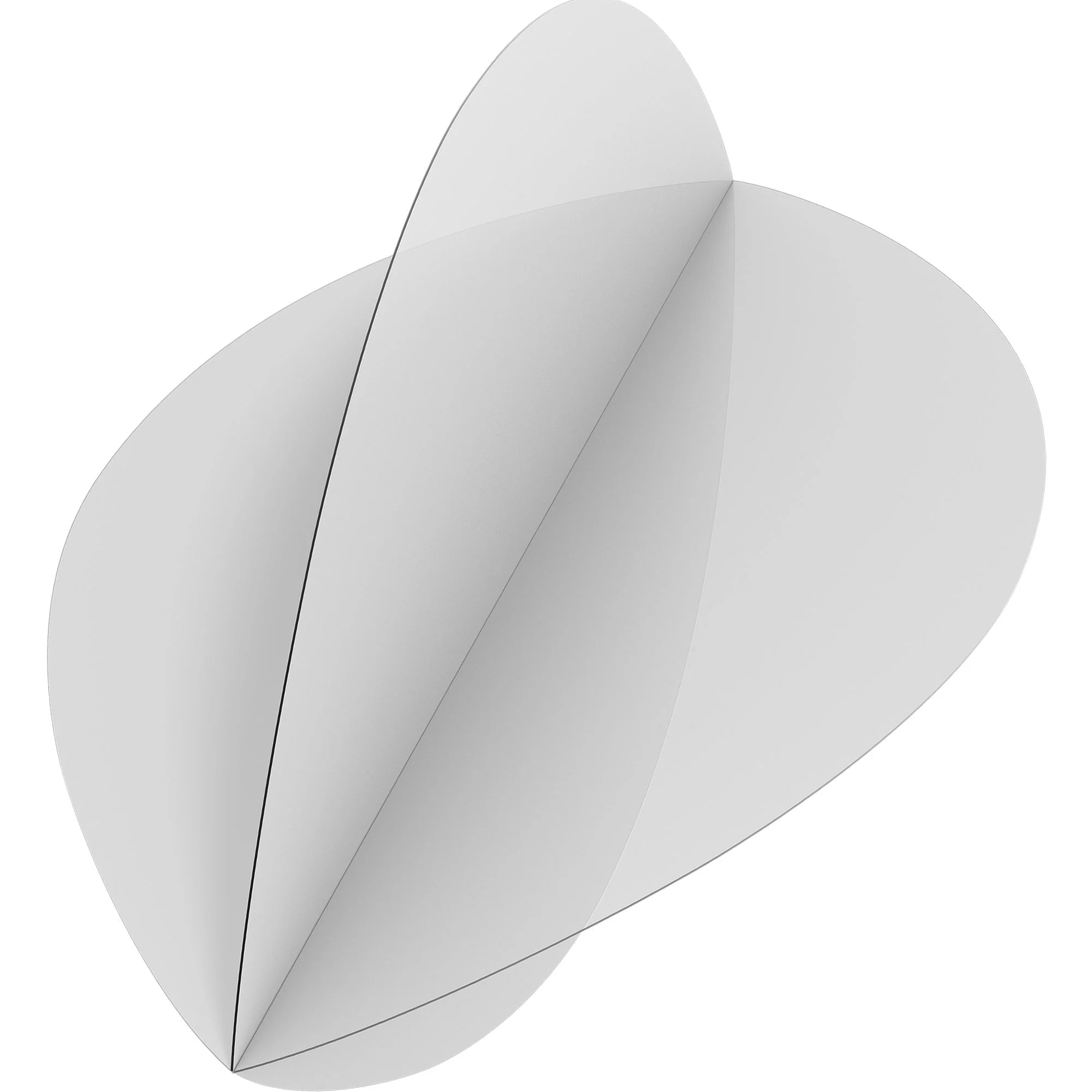 *Ruthless Poly Plain - Solid - Dart Flights - 75 Micron - Pear - Image 16