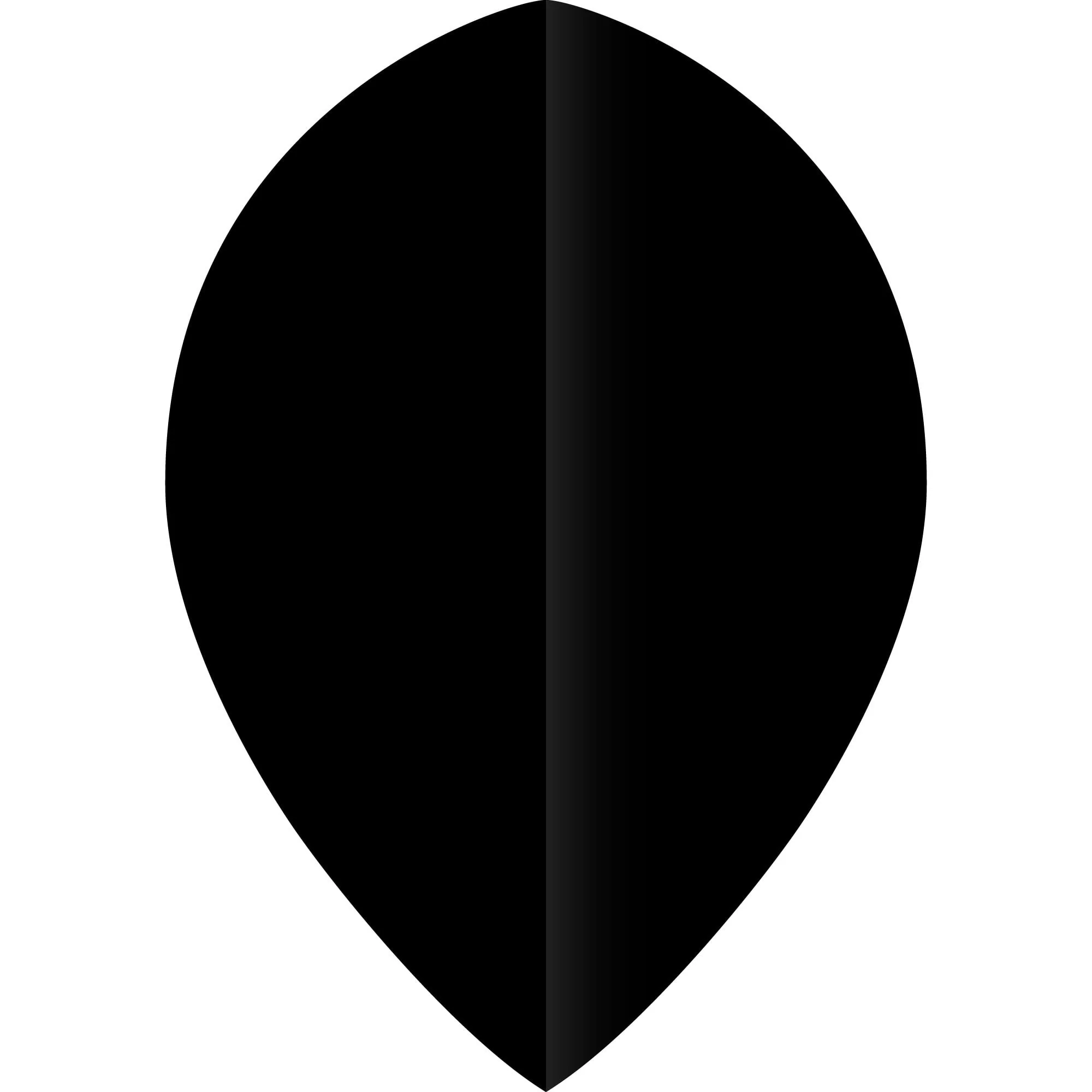 *Ruthless Poly Plain - Solid - Dart Flights - 75 Micron - Pear - Image 3