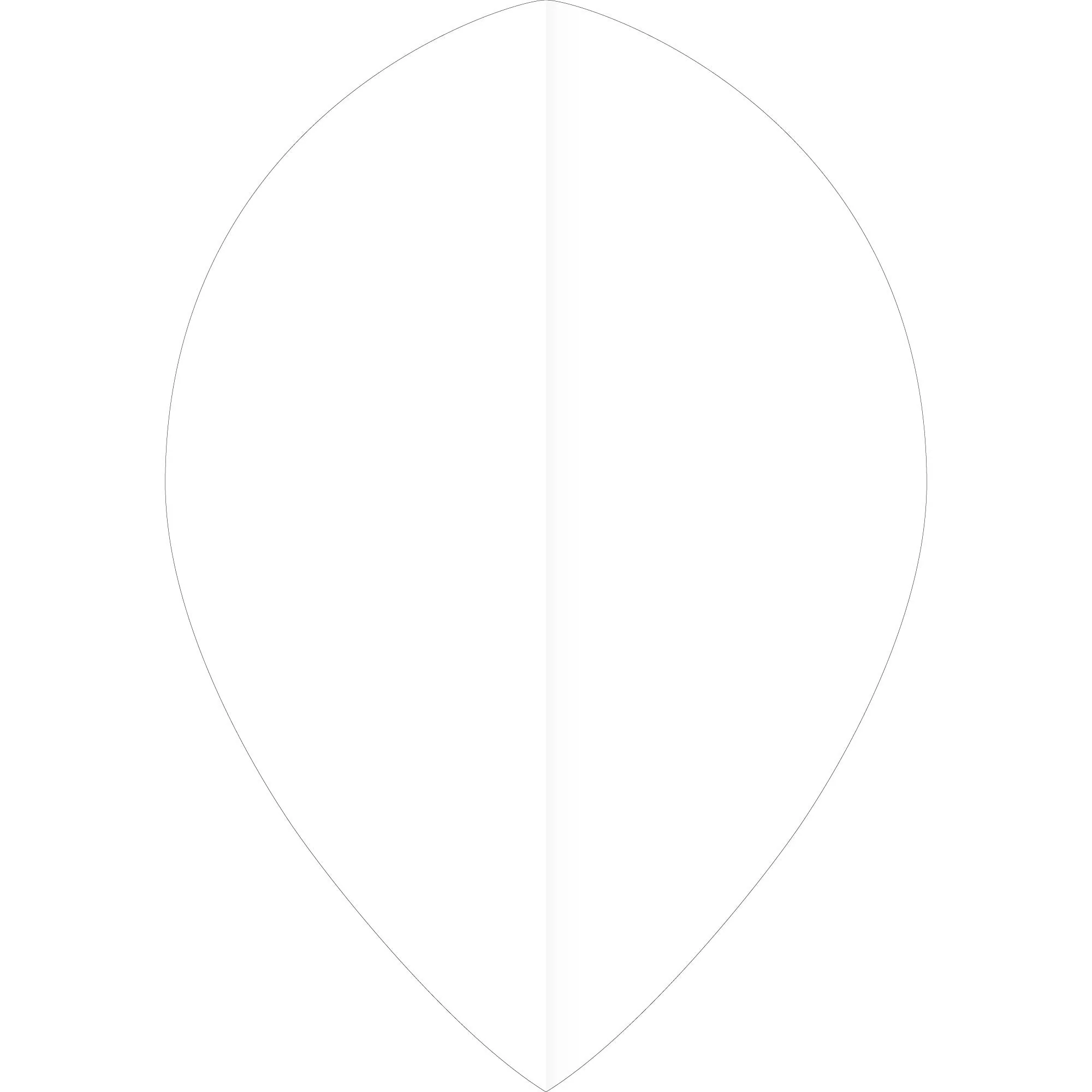 *Ruthless Poly Plain - Solid - Dart Flights - 75 Micron - Pear - Image 7