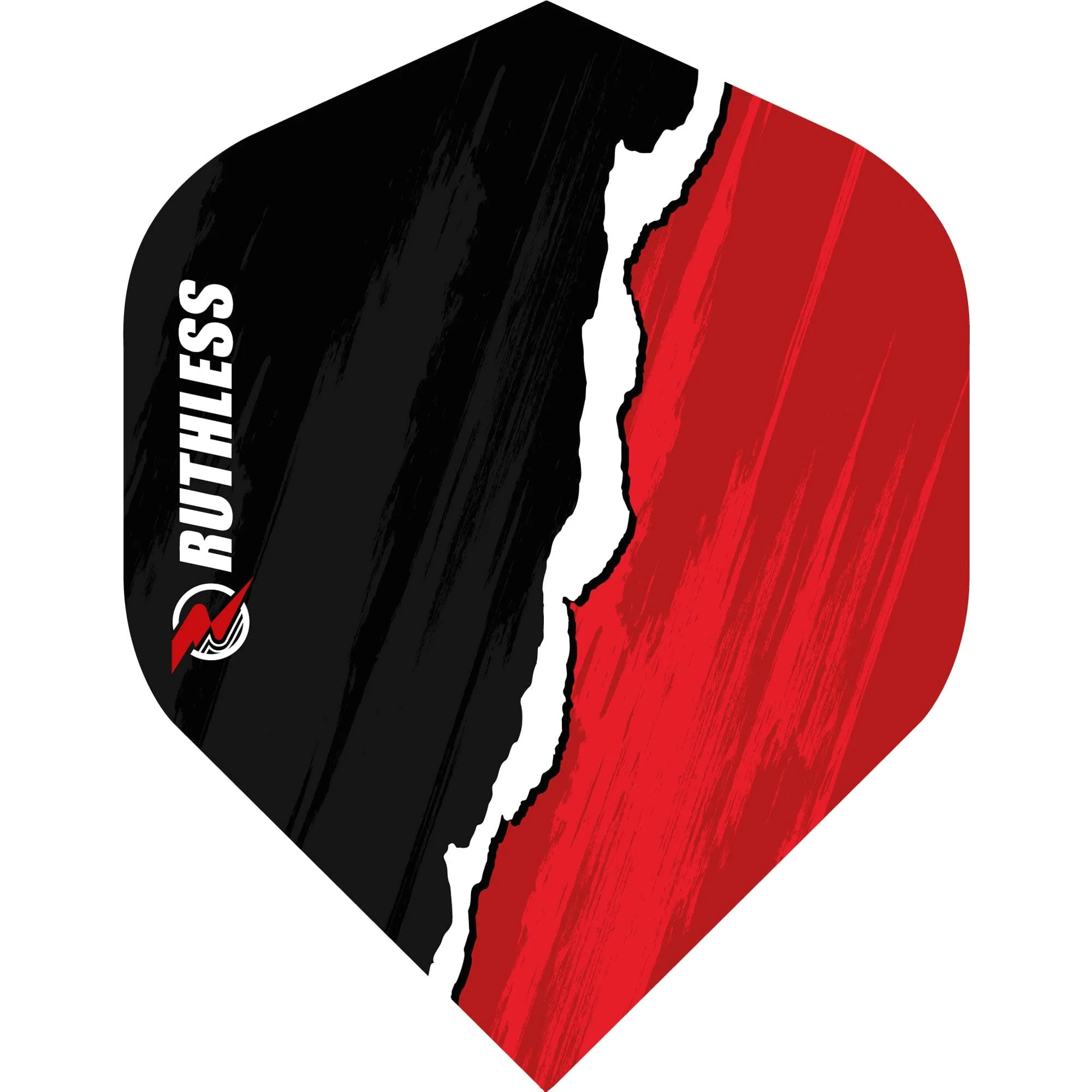 Ruthless RipTorn Dart Flights - Std - No2 - Black - Image 5